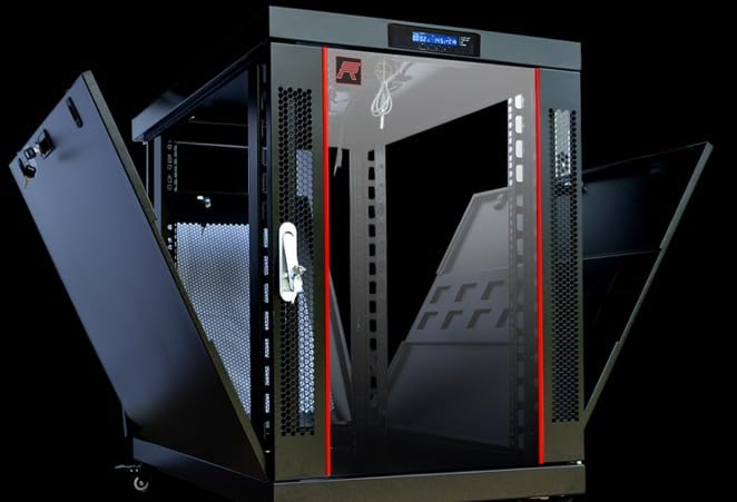 12U Wall Mount Server Rack Cabinet, 24