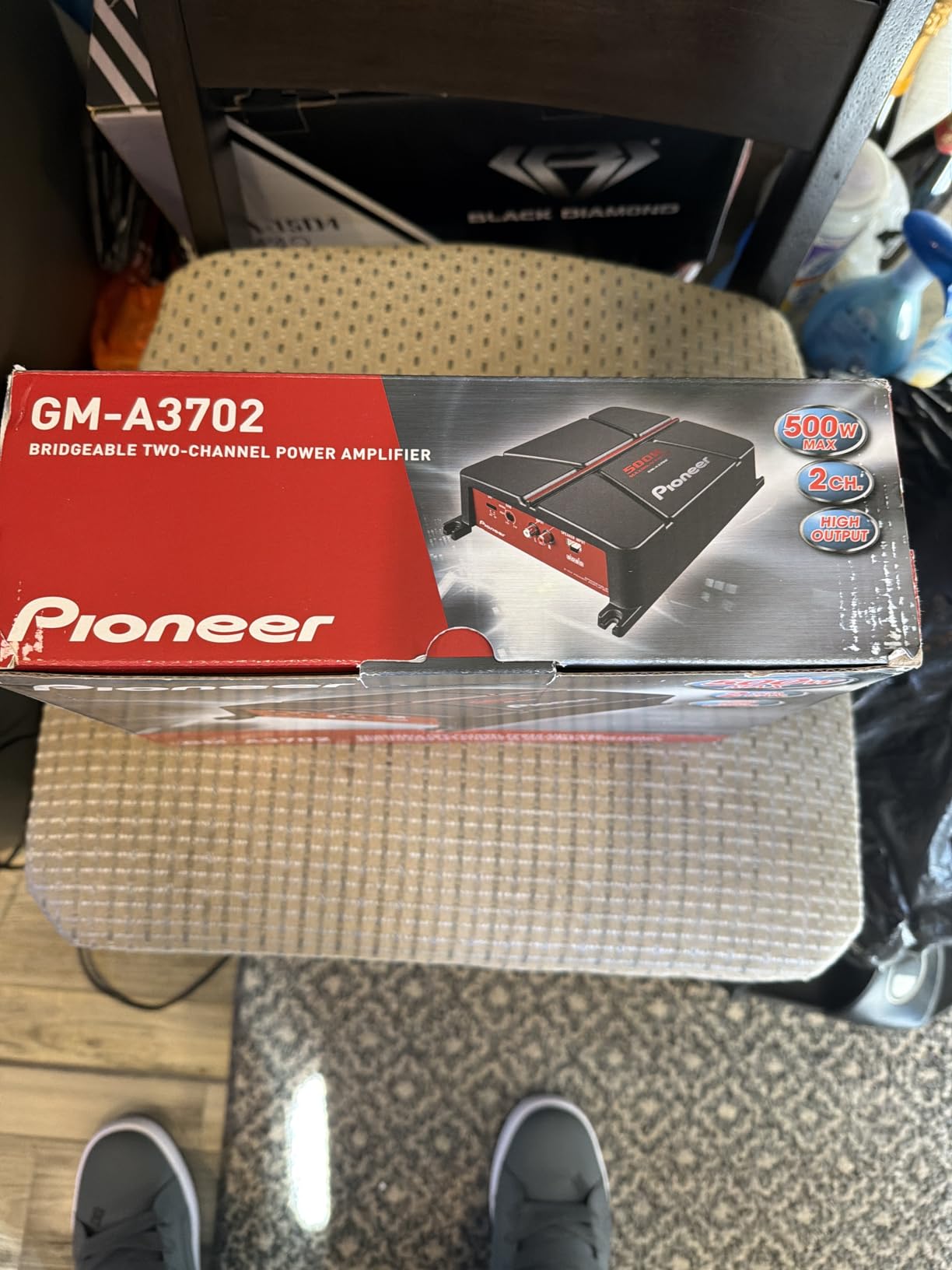 Pioneer GM-A3702 2-Channel Car Amplifier - 500W Max, Class AB customer photo 2