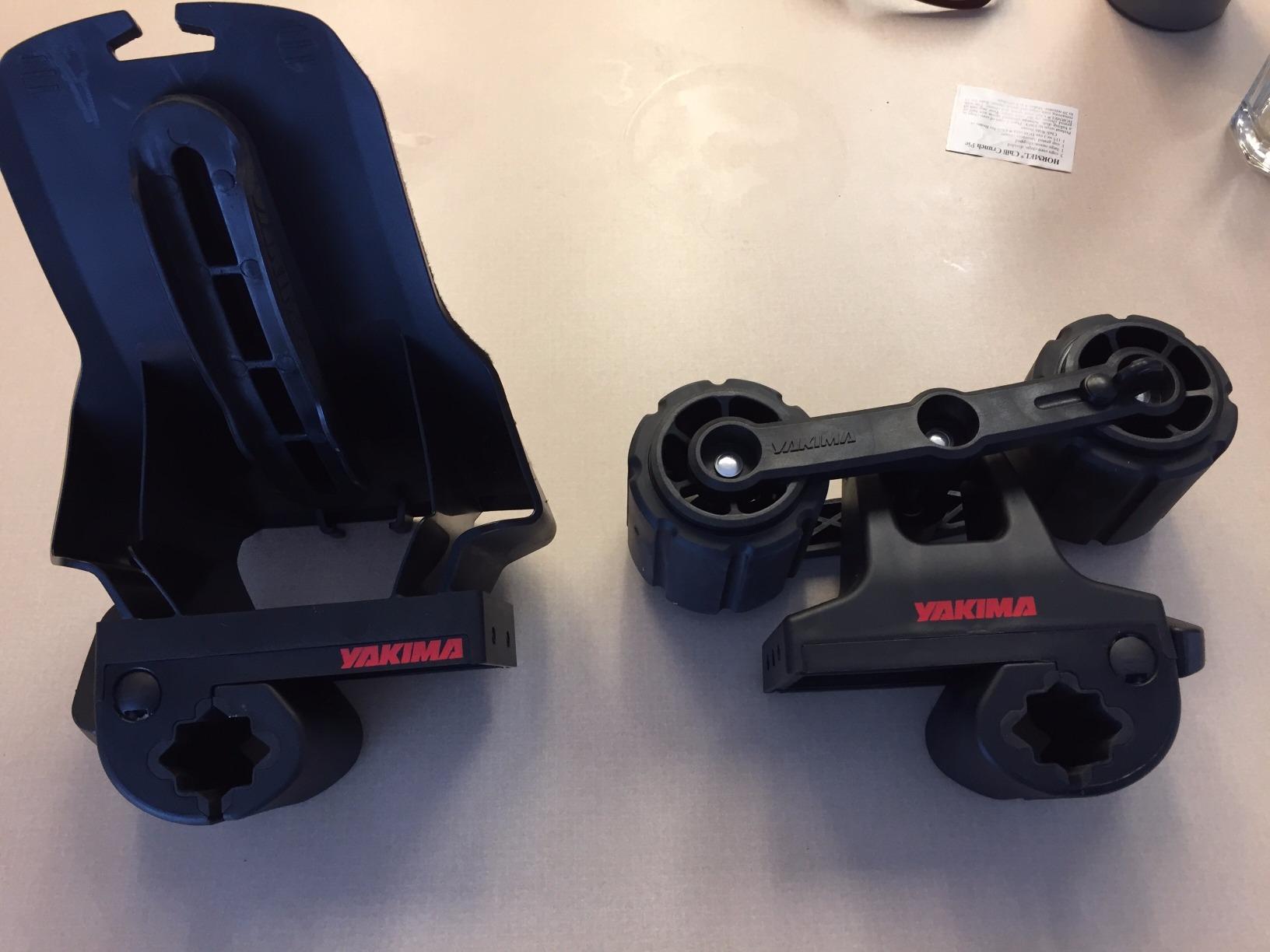 YAKIMA HandRoll Rooftop Mounted Kayak Rack for Vehicles with Heavy Duty Strap, Bow, and Stern Tie Down, Tool Free Installation, Set of 2 Kayak Rollers customer photo 1
