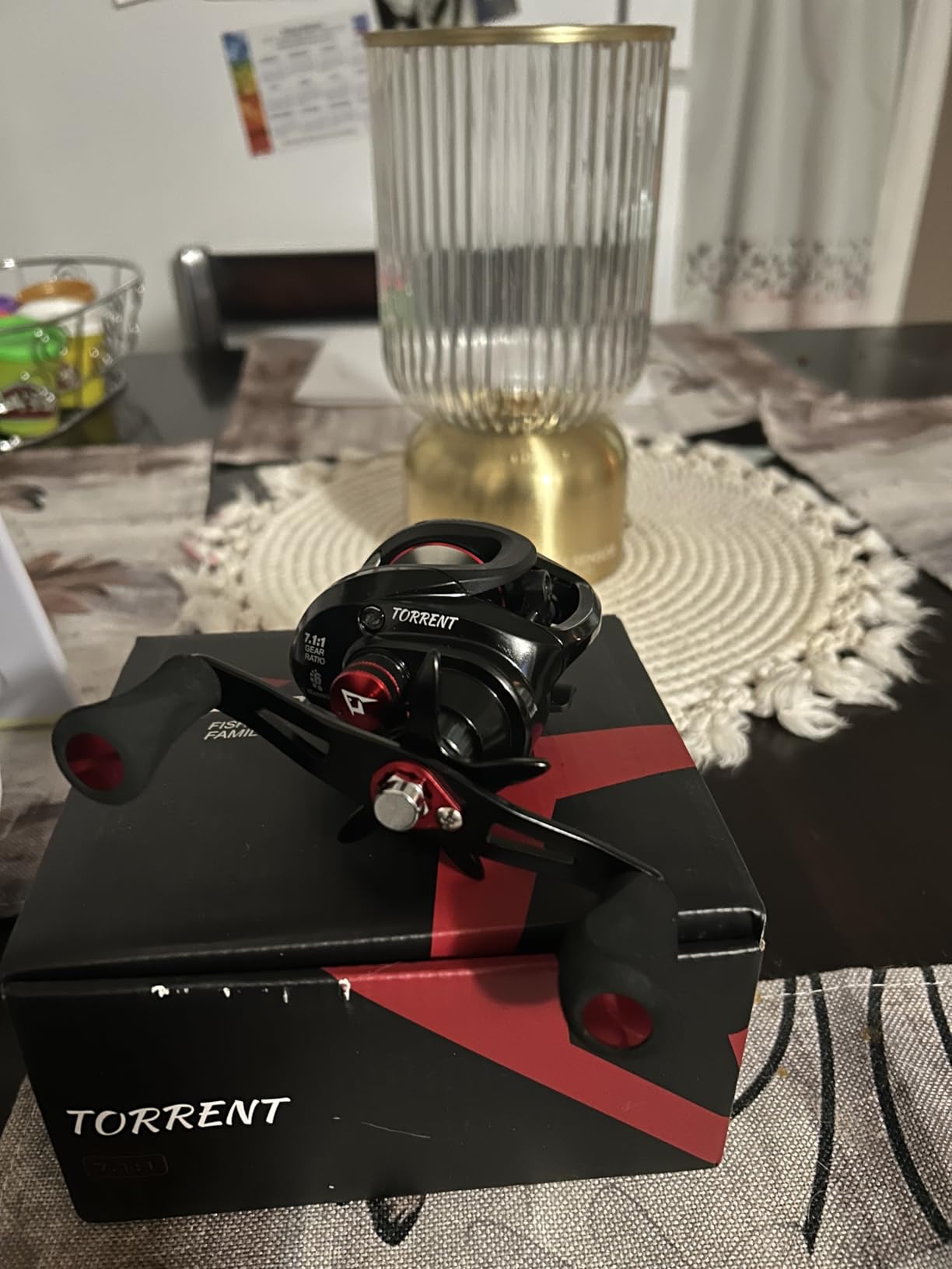Piscifun Torrent Baitcaster Fishing Reel, 18LB Carbon Fiber Drag Baitcasting Reel, Magnetic Braking System Casting Reel customer photo 1
