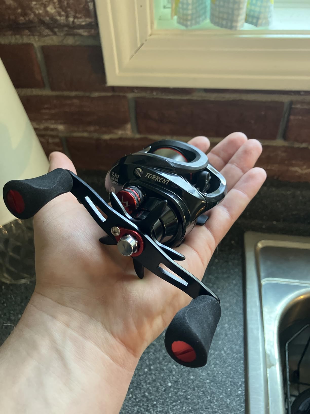 Piscifun Torrent Baitcaster Fishing Reel, 18LB Carbon Fiber Drag Baitcasting Reel, Magnetic Braking System Casting Reel customer photo 2