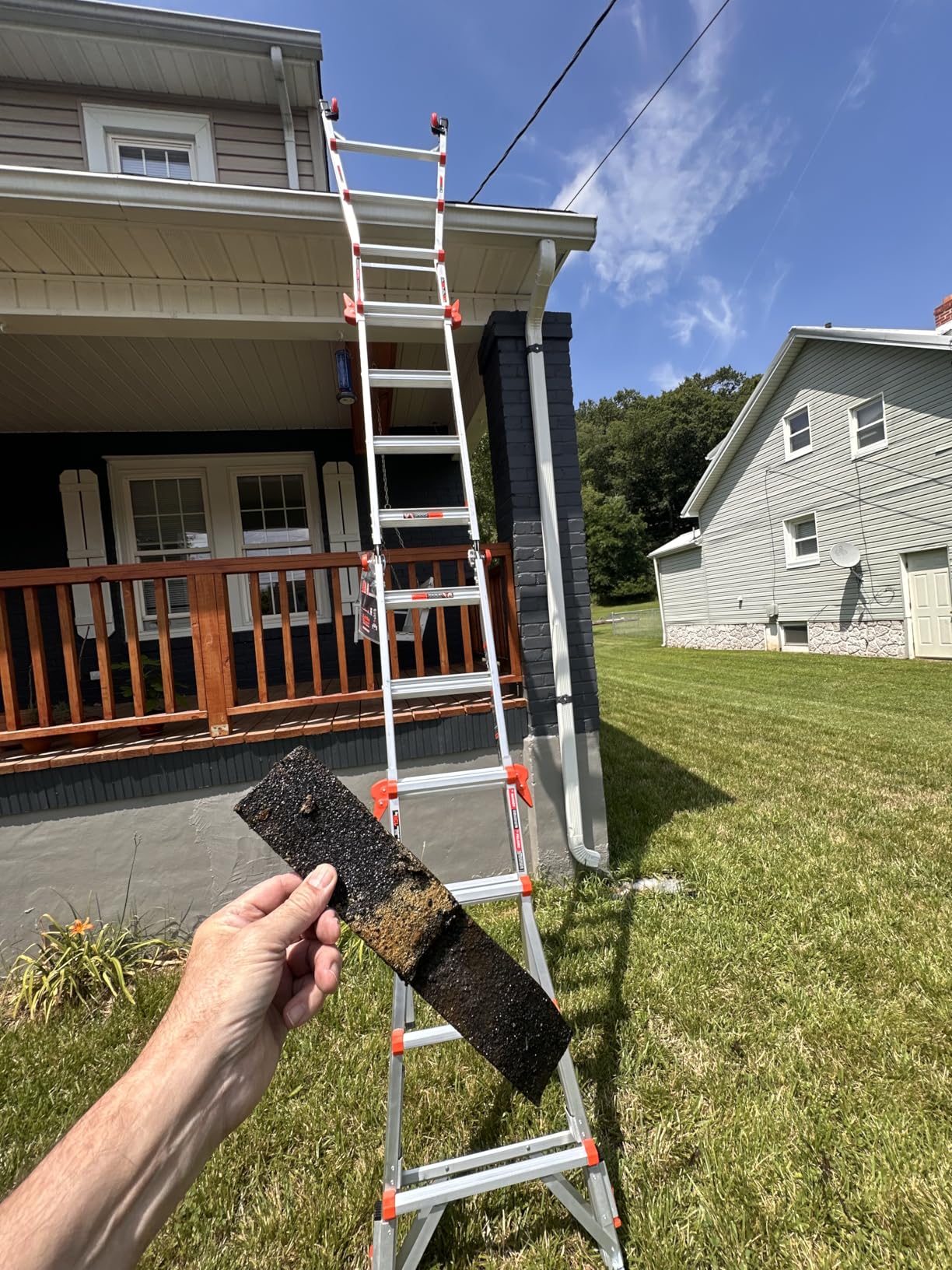 Little Giant Velocity, Aluminum Ladder, 22 ft with Leg Levelers, 15422-801 | Telescoping Multi-Position Ladder, Integrated Leg Levelers, Slip-Resistant Feet, Type IA 300 lbs. Rating customer photo 1