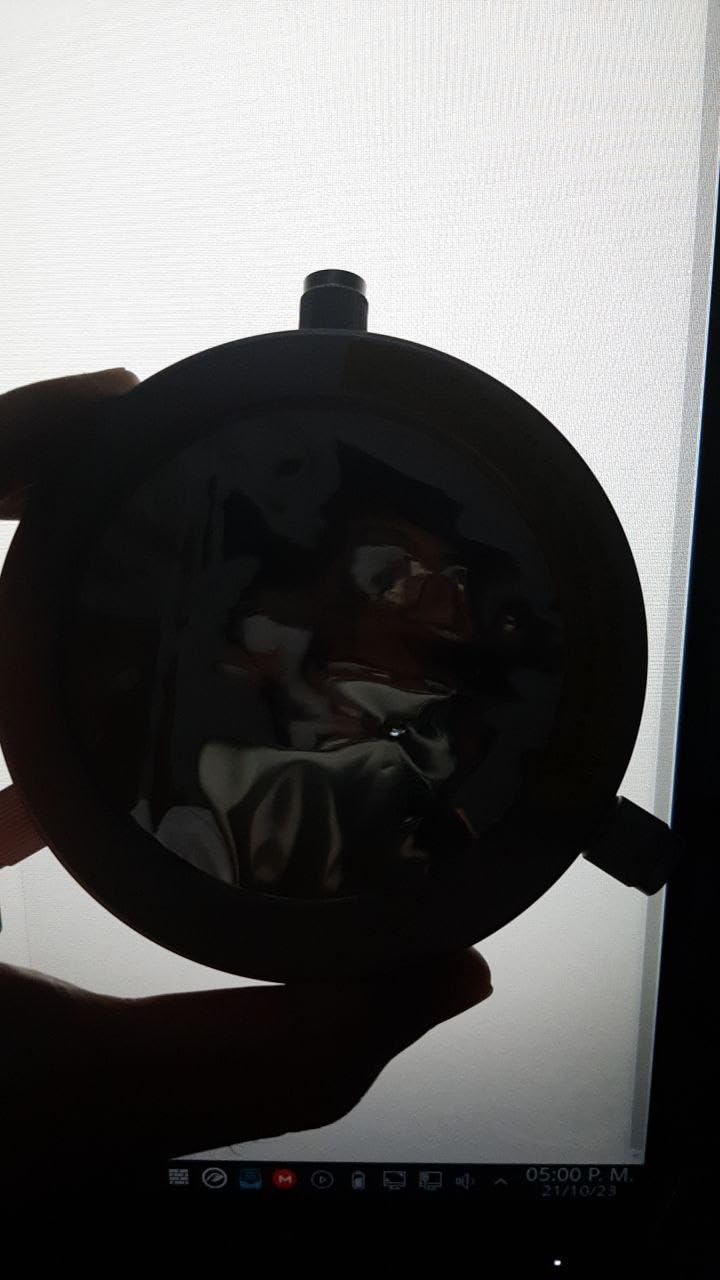 Astromania Deluxe Filter 100mm Adjustable Metal Cap for Telescope Tubes with Outer Diameter from 70mm to 92mm Aperture 75mm customer photo 1
