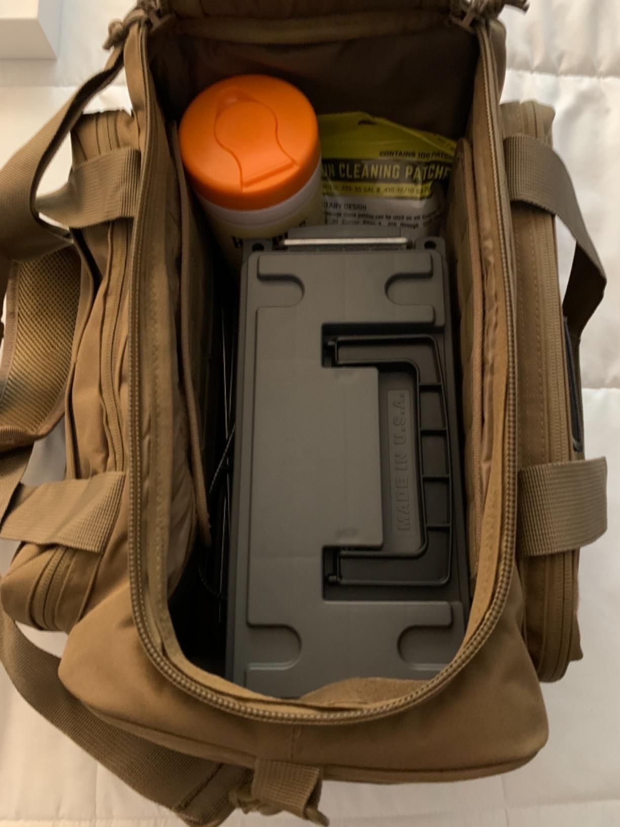 Tactical Gun Range Bag Deluxe Pistol Shooting Range Duffle Bags customer photo 2