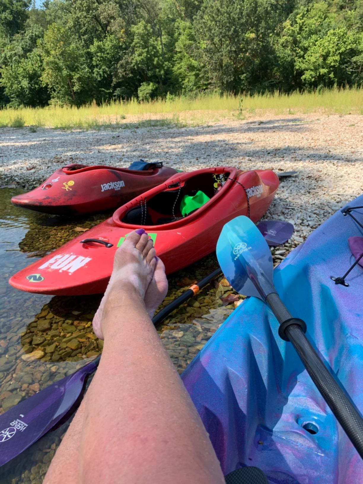 Werner Camano 2 Piece Bent Shaft Kayak Paddle - Lightweight Fiberglass Paddle for Touring & Recreation customer photo 1