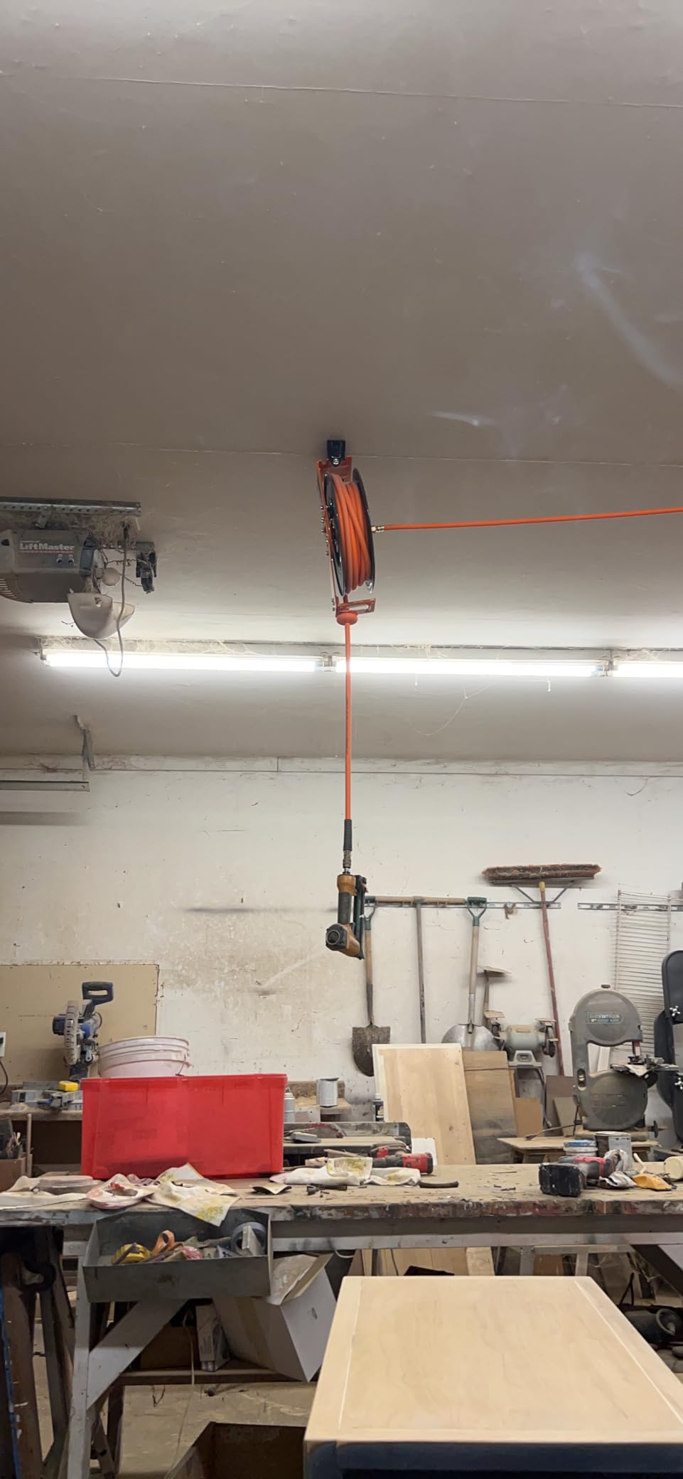 Giraffe Tools Retractable Air Hose Reel 50ft 3/8