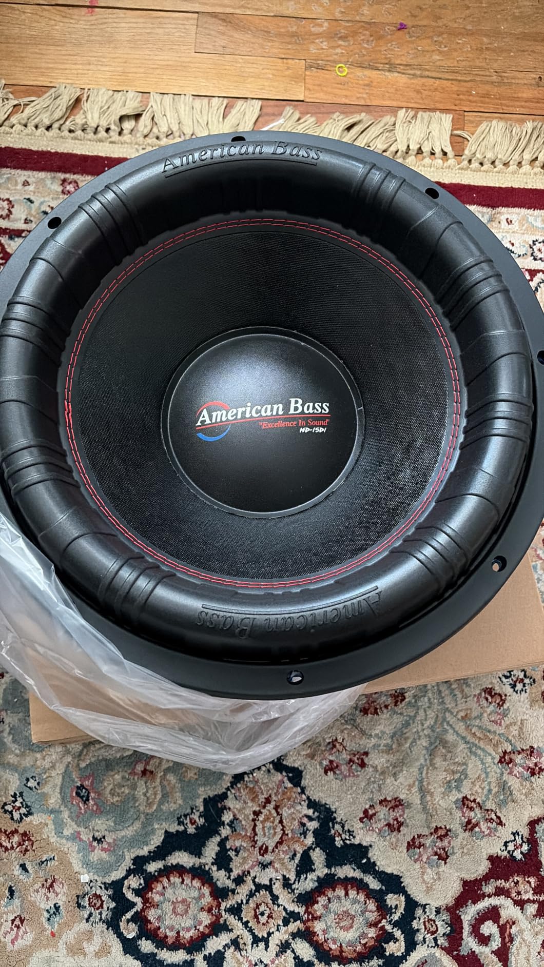 American Bass HD 15 Inch Car Subwoofer - 1 Ohm 4000 Max Watts - High Power Subwoofer Speaker with Deep Bass Performance customer photo 2