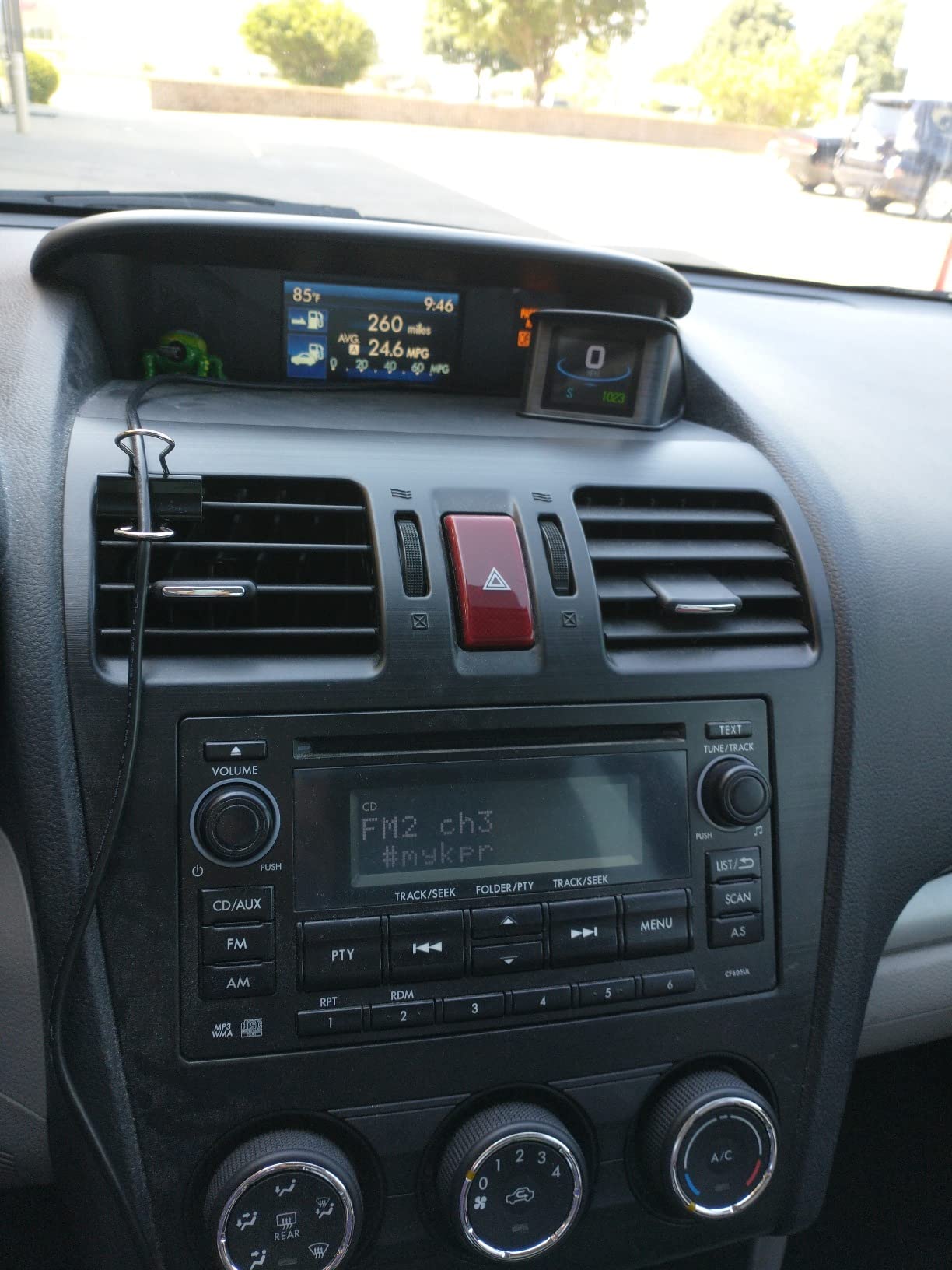 Pyle Universal Vehicle Smart HUD Display - 2.6