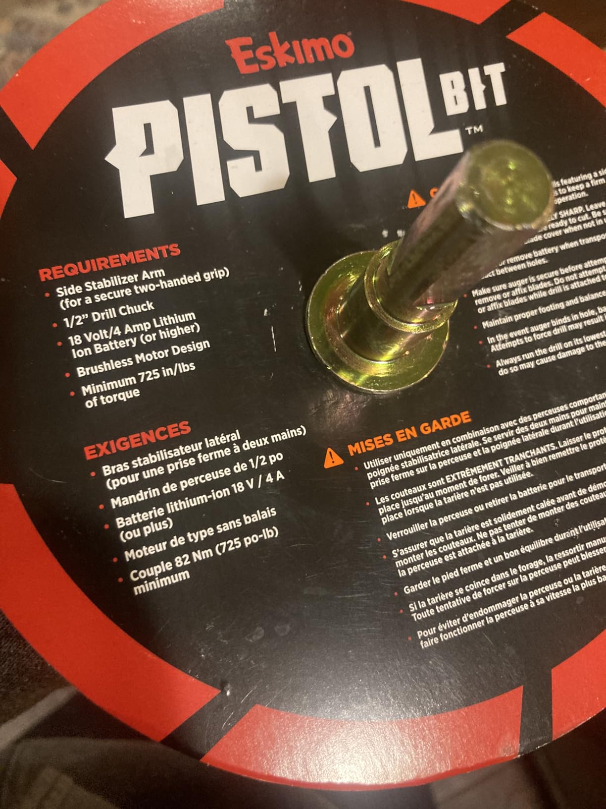 Eskimo 35400 Pistol Bit 6