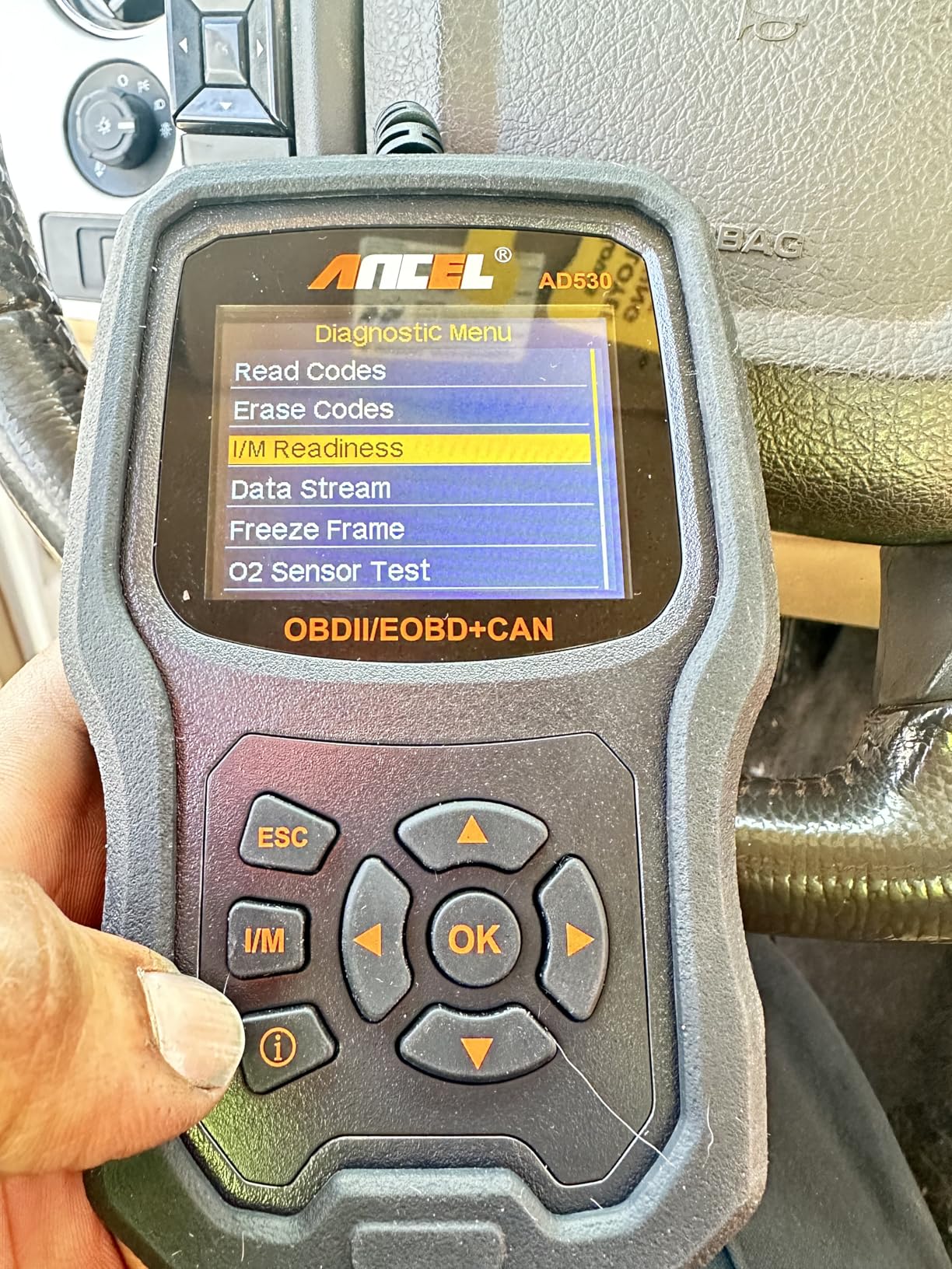 ANCEL AD530 OBD2 Scanner - Upgraded AD310, Car Code Reader for Check Engine Light, Full OBDII Scan Tool for Read & Clear Fault Codes, Battery Test & Live Data, OBD II Diagnostic Scanner for 1996+ Cars customer photo 2