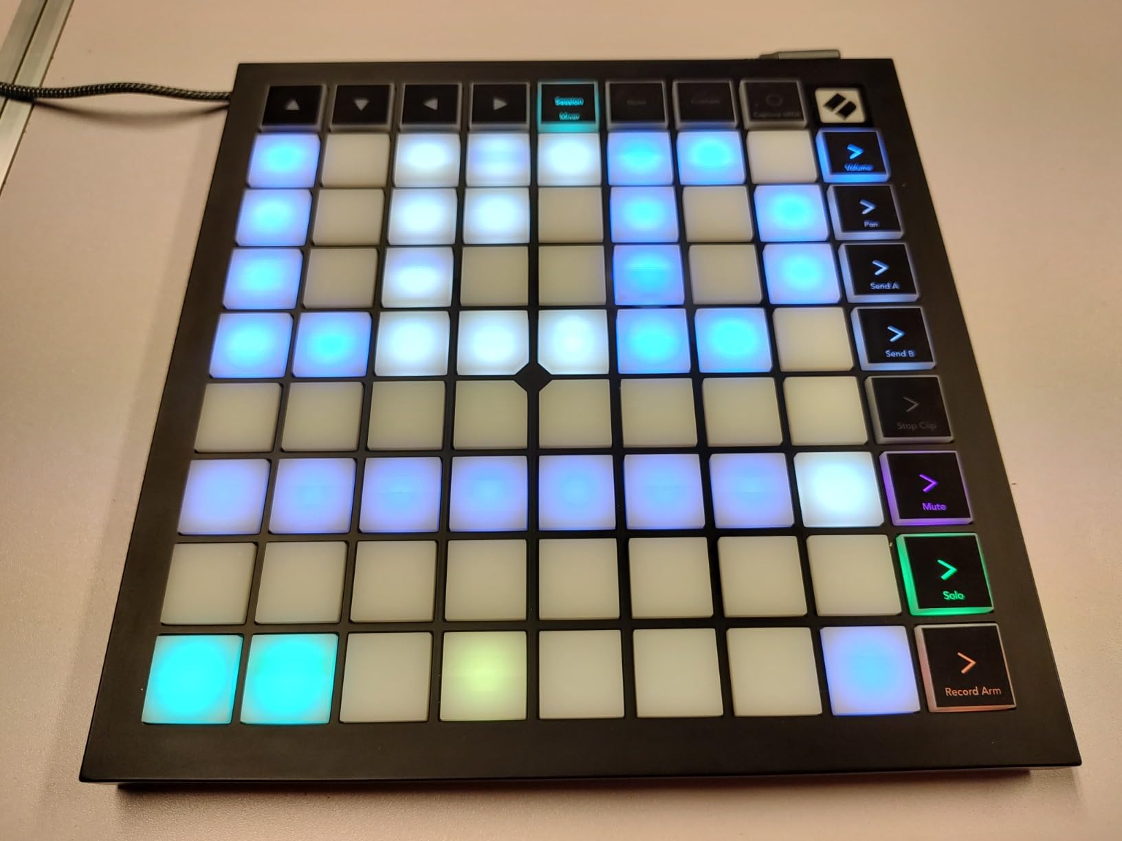Novation Launchpad X MIDI USB Grid Controller | 64 RGB Velocity-Sensitive Pads, Mixer Controls, Note and Scale Modes customer photo 1