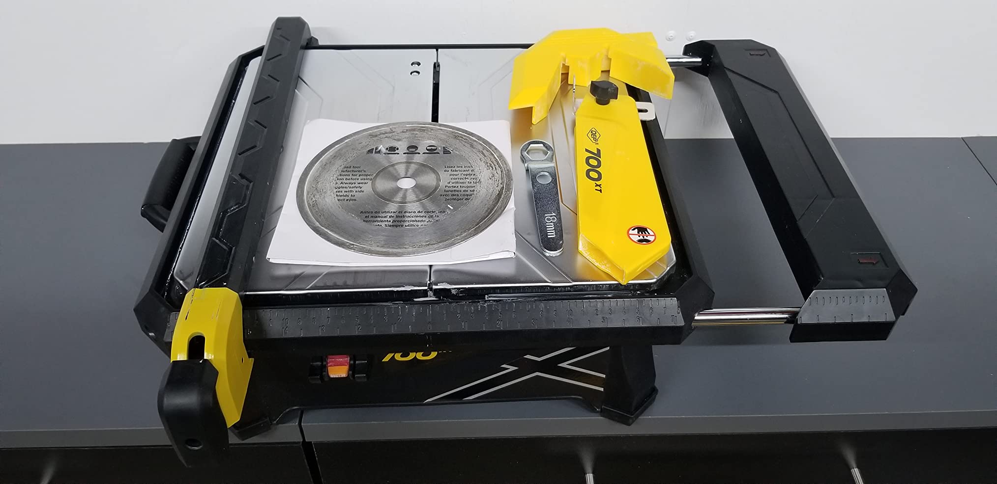 QEP 22700Q 7 in. 700XT Wet Tile Saw with Table Extension customer photo 2