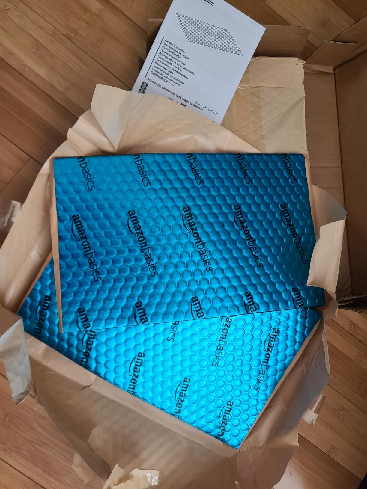 Amazon Basics Car Sound Deadening Mat, 14.5