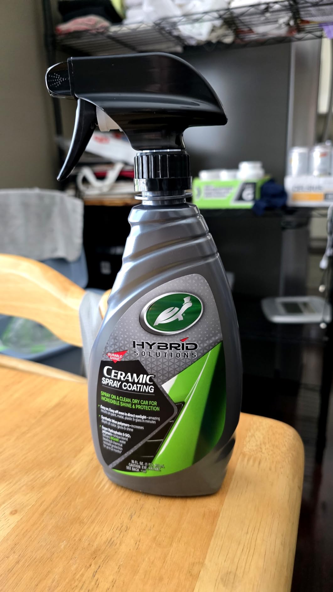 Turtle Wax Hybrid Solutions Ceramic Spray Coating, High Shine Car Wax, Offers Durable Paint Protection, Extreme Water Beading Action, 16 oz customer photo 2