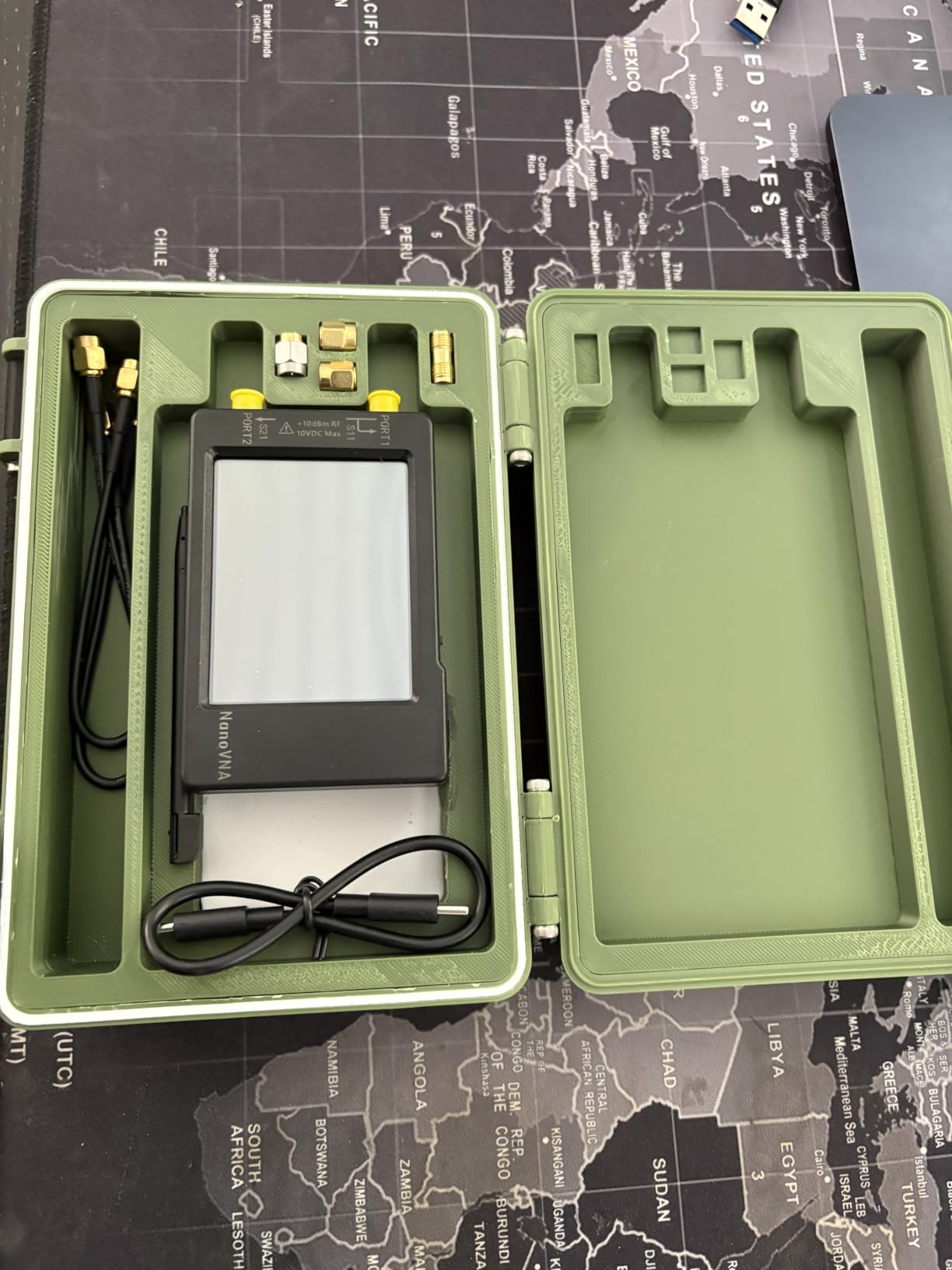 [Upgraded] AURSINC NanoVNA-H Vector Network Analyzer 9KHz -1.5GHz Latest HW V3.7 HF VHF UHF Antenna Analyzer, Measuring S Parameters, SWR, Phase, Delay, Smith Chart customer photo 1
