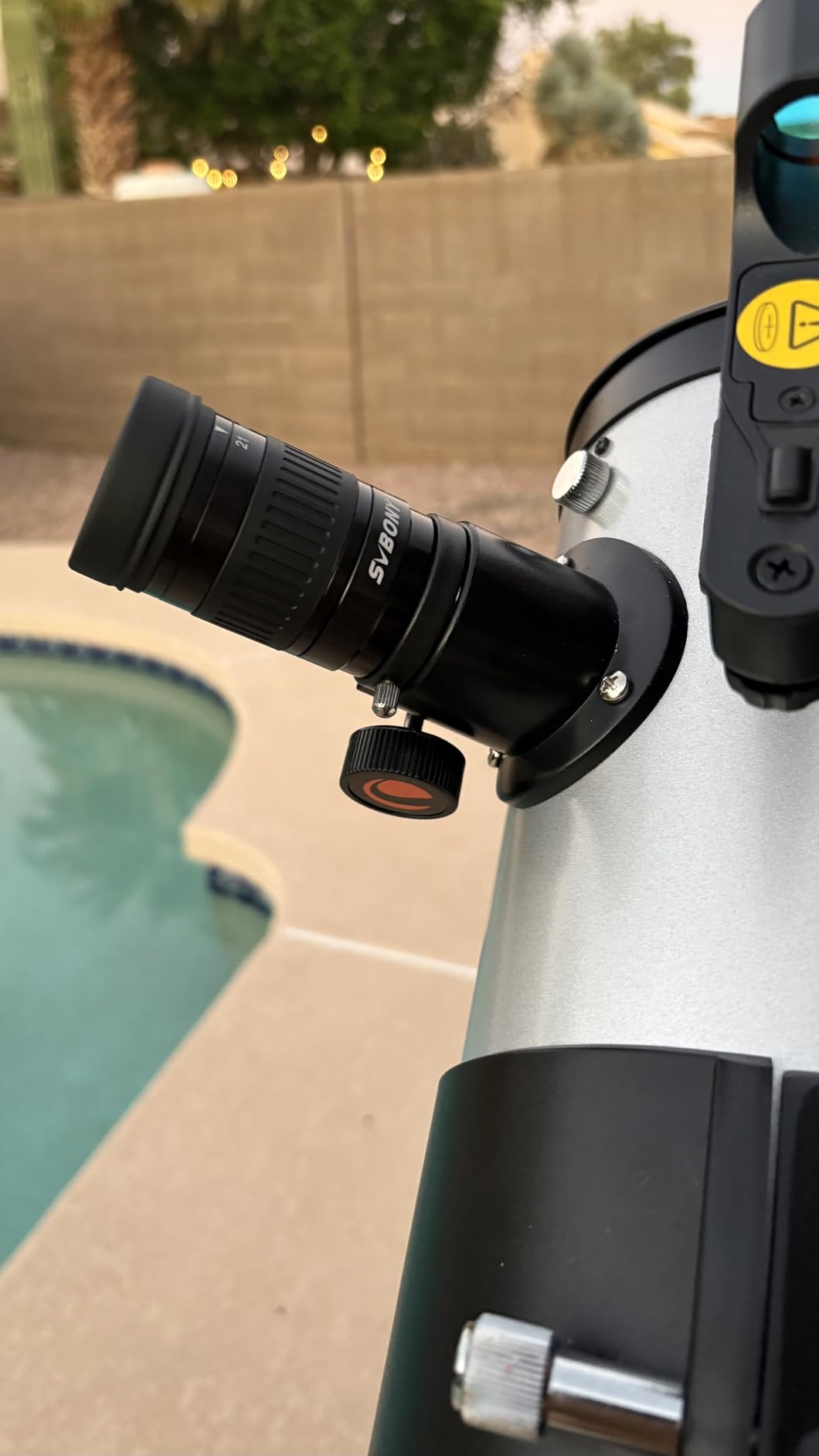 SVBONY SV135 Zoom Eyepiece, Zoom 7 to 21mm 1.25 inch Telescope Eyepiece, 6 Element 4 Group Telescope Accessories for Astronomic Telescopes Visual Planetary Observation customer photo 1