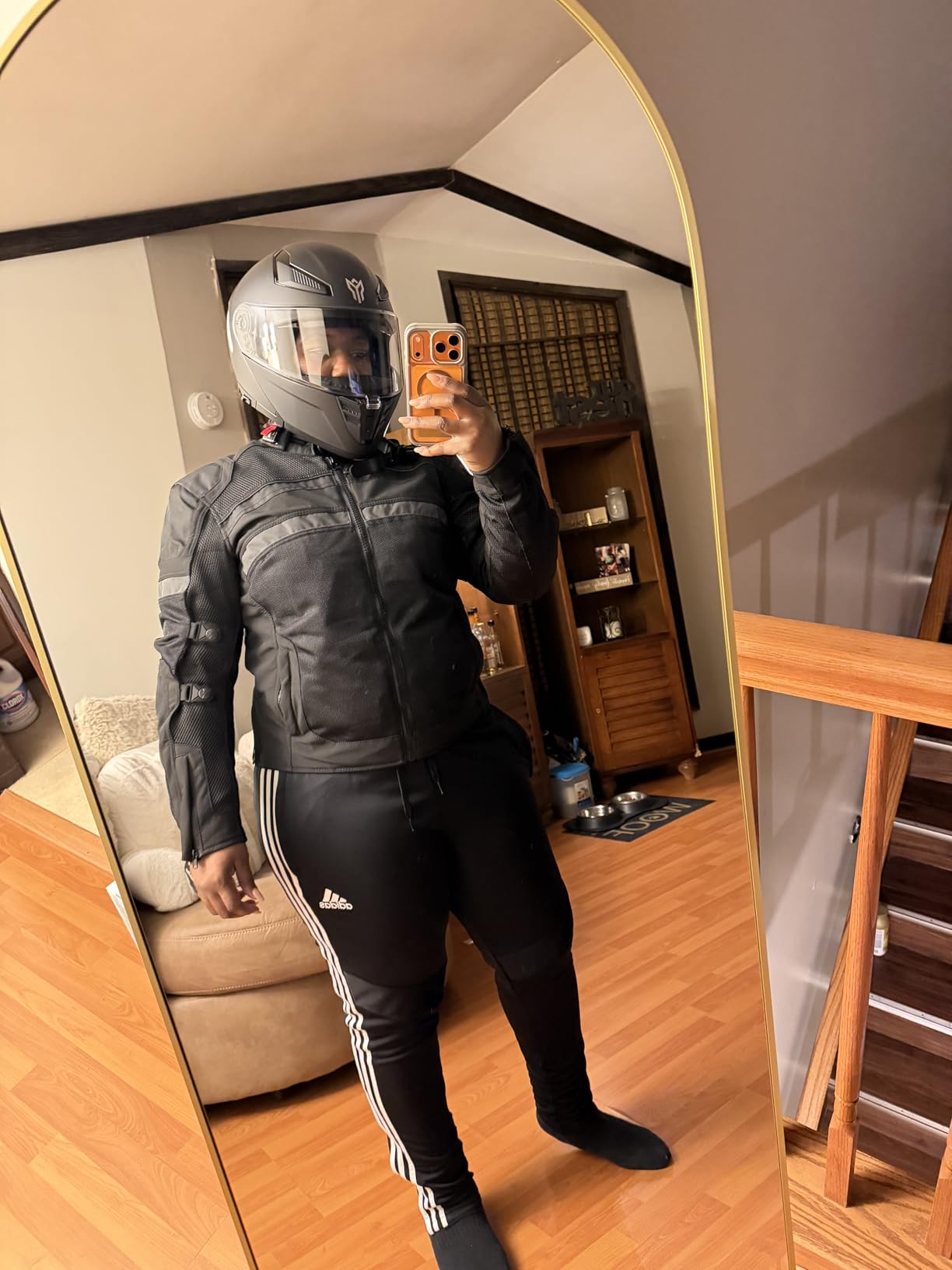 Milwaukee Leather MPL2775 Black Armored Textile Motorcycle Jacket for Women, All Season customer photo 1