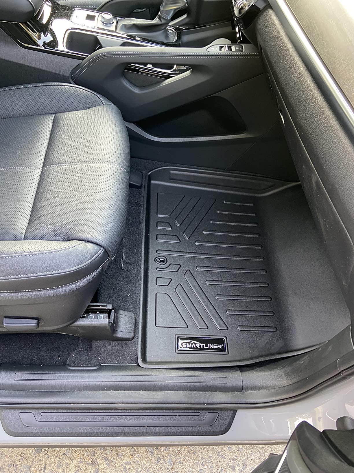 All Weather Custom Fit 3 Row Floor Mat Liner Set Compatible with 2020-2025 Kia Telluride customer photo 1