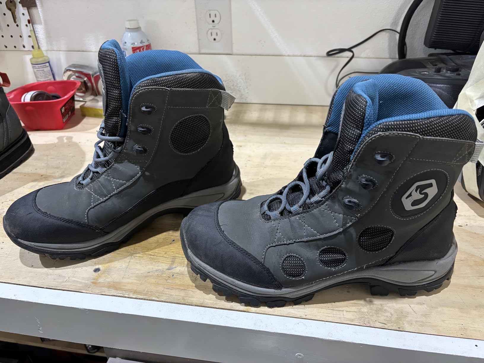 Foxelli Wading Boots - Lightweight Fly Fishing Boots for Men, Rubber Sole Wading Shoes customer photo 2