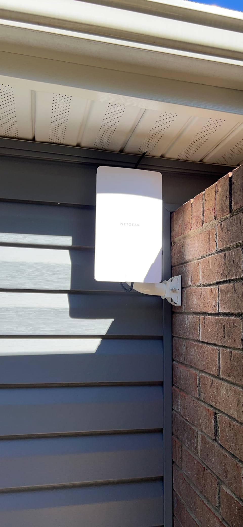 NETGEAR Wireless Outdoor Access Point (WAX610Y) - WiFi 6 Dual-Band AX1800 Speed | Up to 200 Devices | 1x 2.5G Ethernet Port | IP55 Weatherproof | 802.11ax | Insight Remote Management | PoE+ Powered customer photo 1