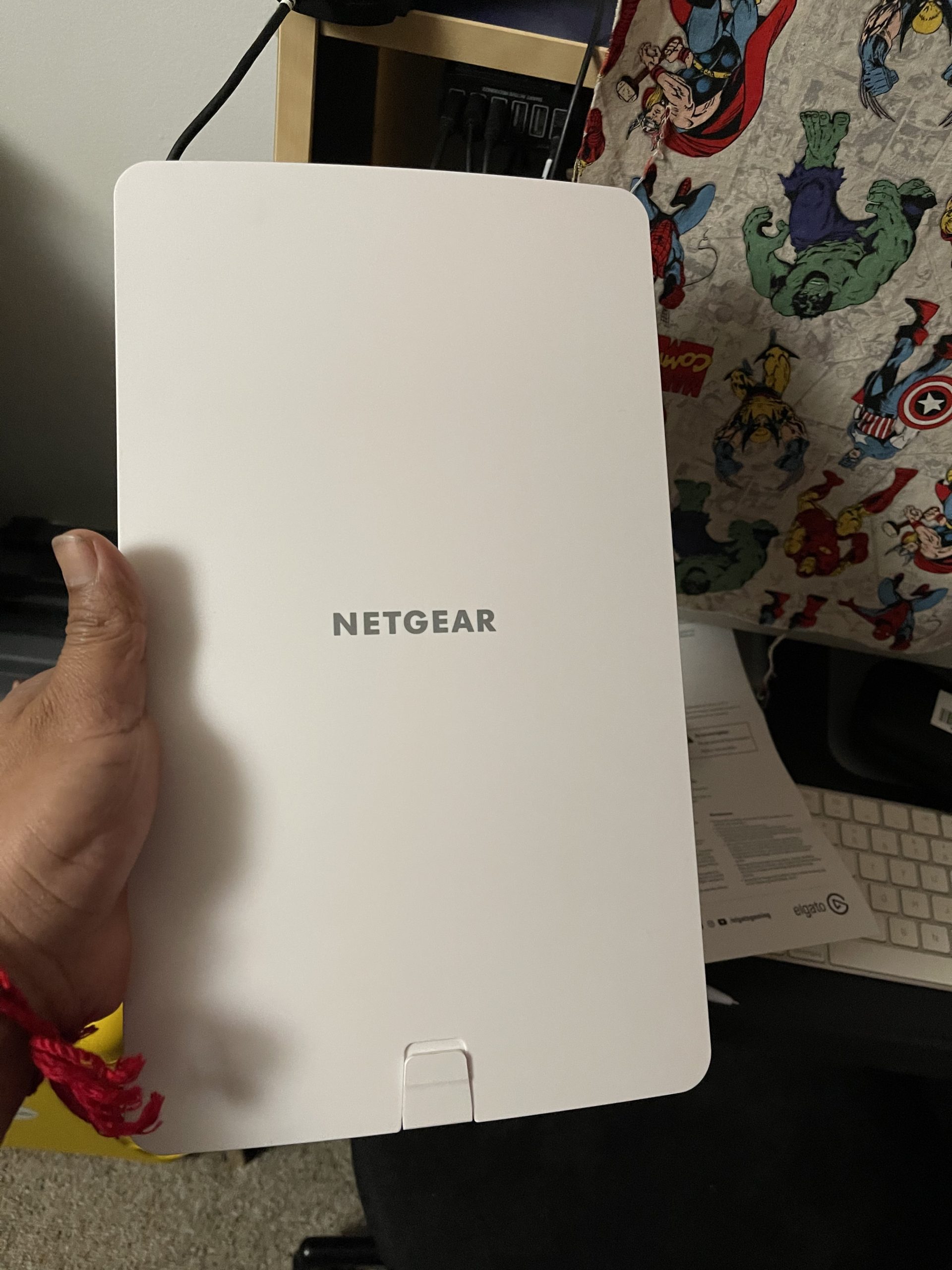 NETGEAR Wireless Outdoor Access Point (WAX610Y) - WiFi 6 Dual-Band AX1800 Speed | Up to 200 Devices | 1x 2.5G Ethernet Port | IP55 Weatherproof | 802.11ax | Insight Remote Management | PoE+ Powered customer photo 2