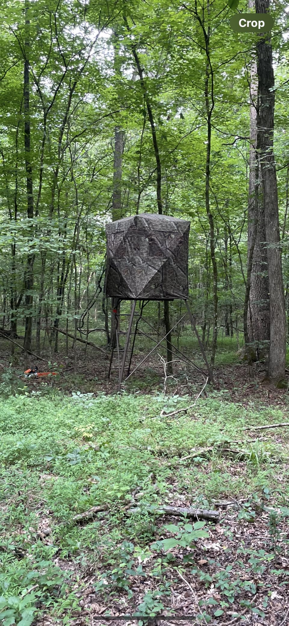 Guide Gear 6 Foot Tripod Hunting Tower Blind, 2-Man Stand Elevated, Hunting Gear Equipment Accessories, 4 by 4 customer photo 1