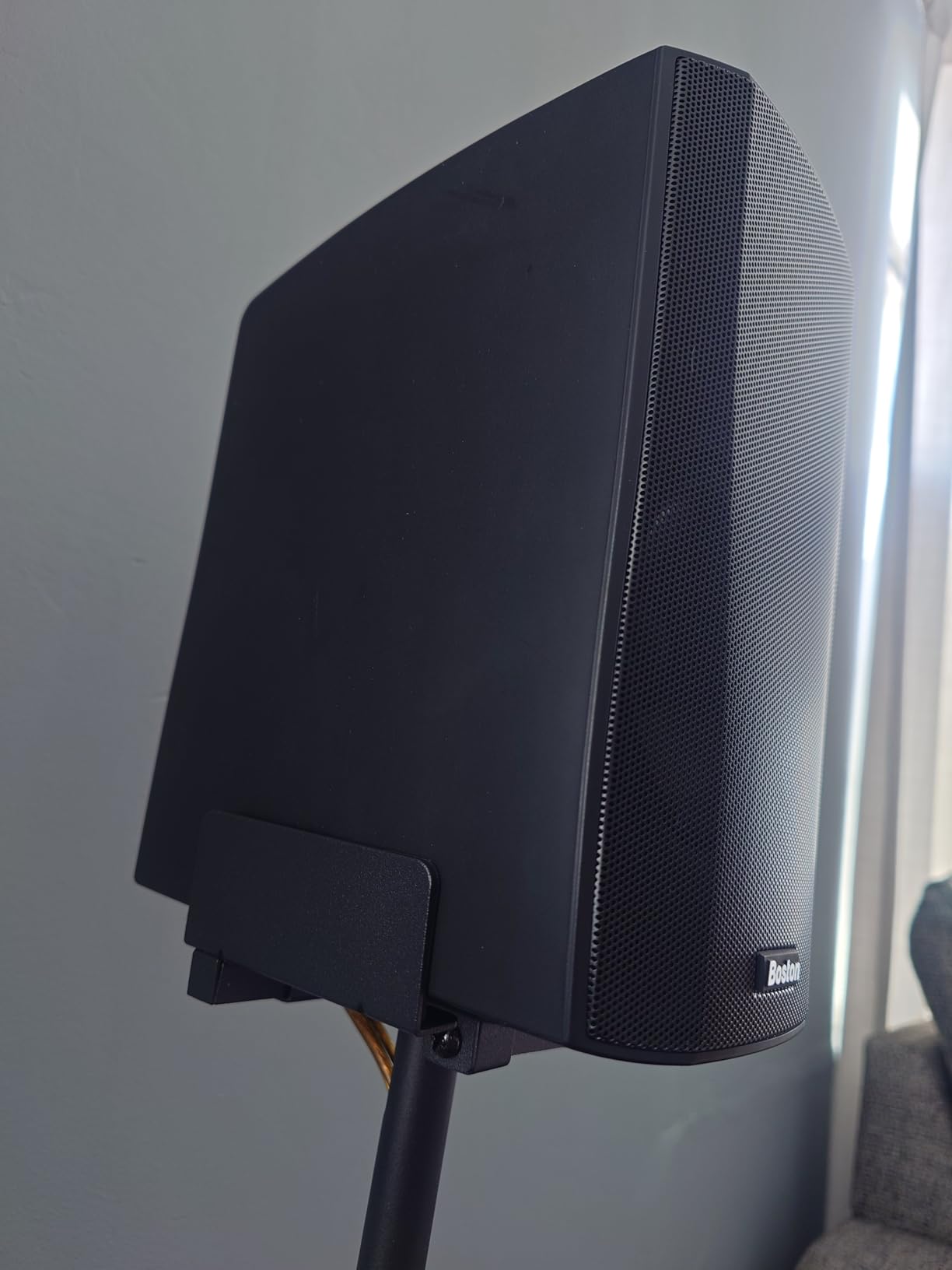 PERLESMITH Universal Speaker Stands for Surround Sound - Height Adjustable 33.3
