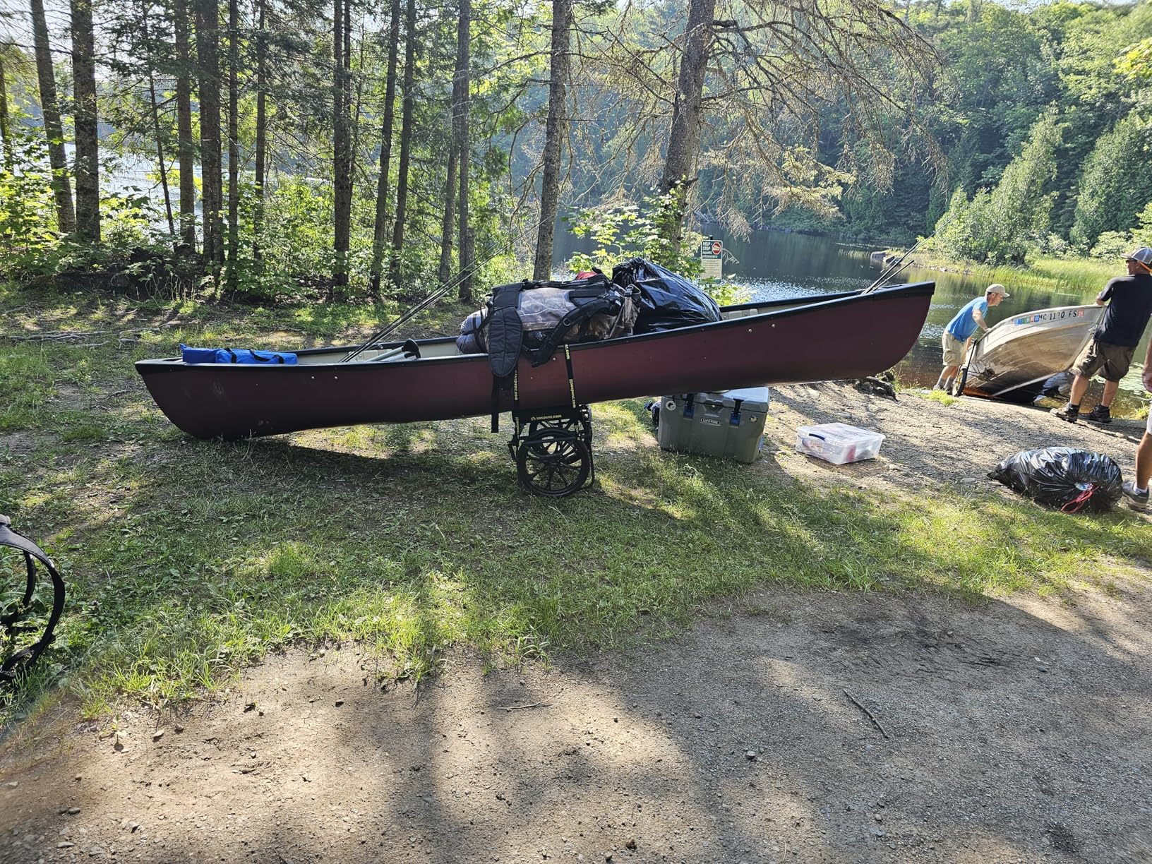 Suspenz All-Terrain Kayak Cart Dolly, Super Duty Canoe Cart with No-Flat Airless Wheels, 350 lb Capacity, Foldable Kayak Dolly, Model 22-9908 customer photo 1