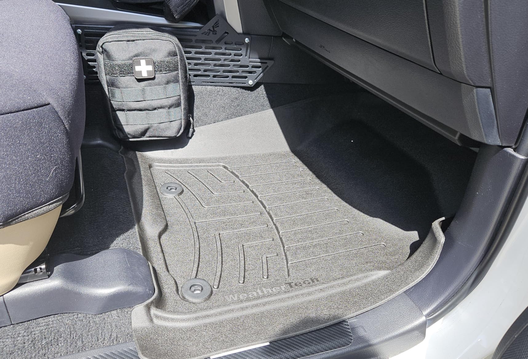 WeatherTech FloorLiner HP Custom Fit Floor Mats for Lexus GX, 4Runner 1st & 2nd Row (444931IM-442862IM), Black customer photo 1