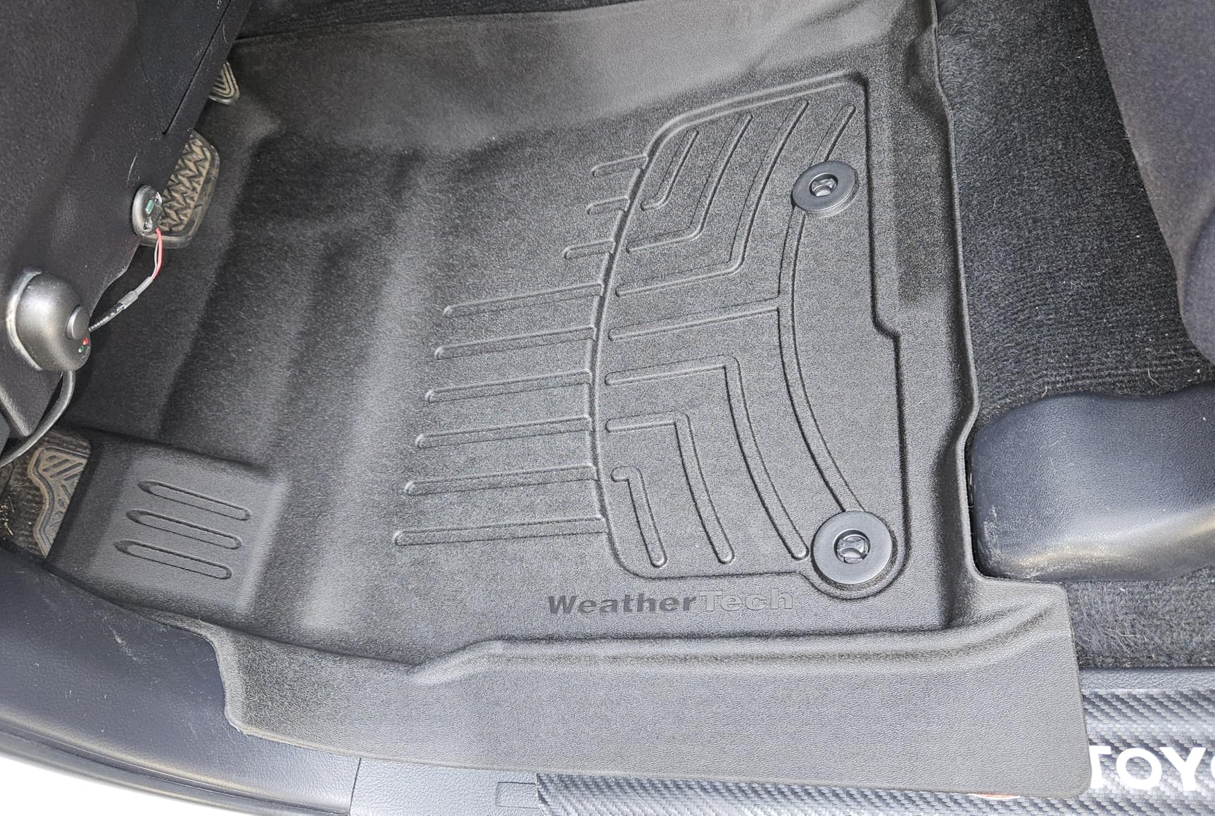 WeatherTech FloorLiner HP Custom Fit Floor Mats for Lexus GX, 4Runner 1st & 2nd Row (444931IM-442862IM), Black customer photo 2