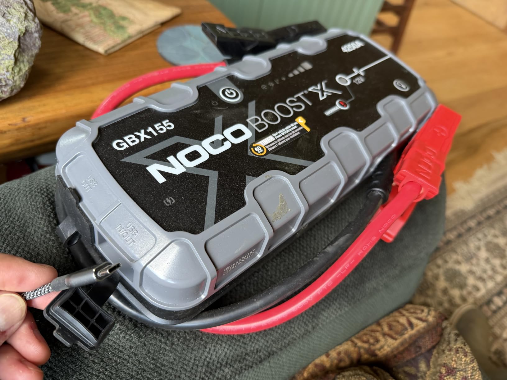 NOCO Boost X GBX155: 4250A UltraSafe Jump Starter - 12V Lithium Battery Booster Pack customer photo 2