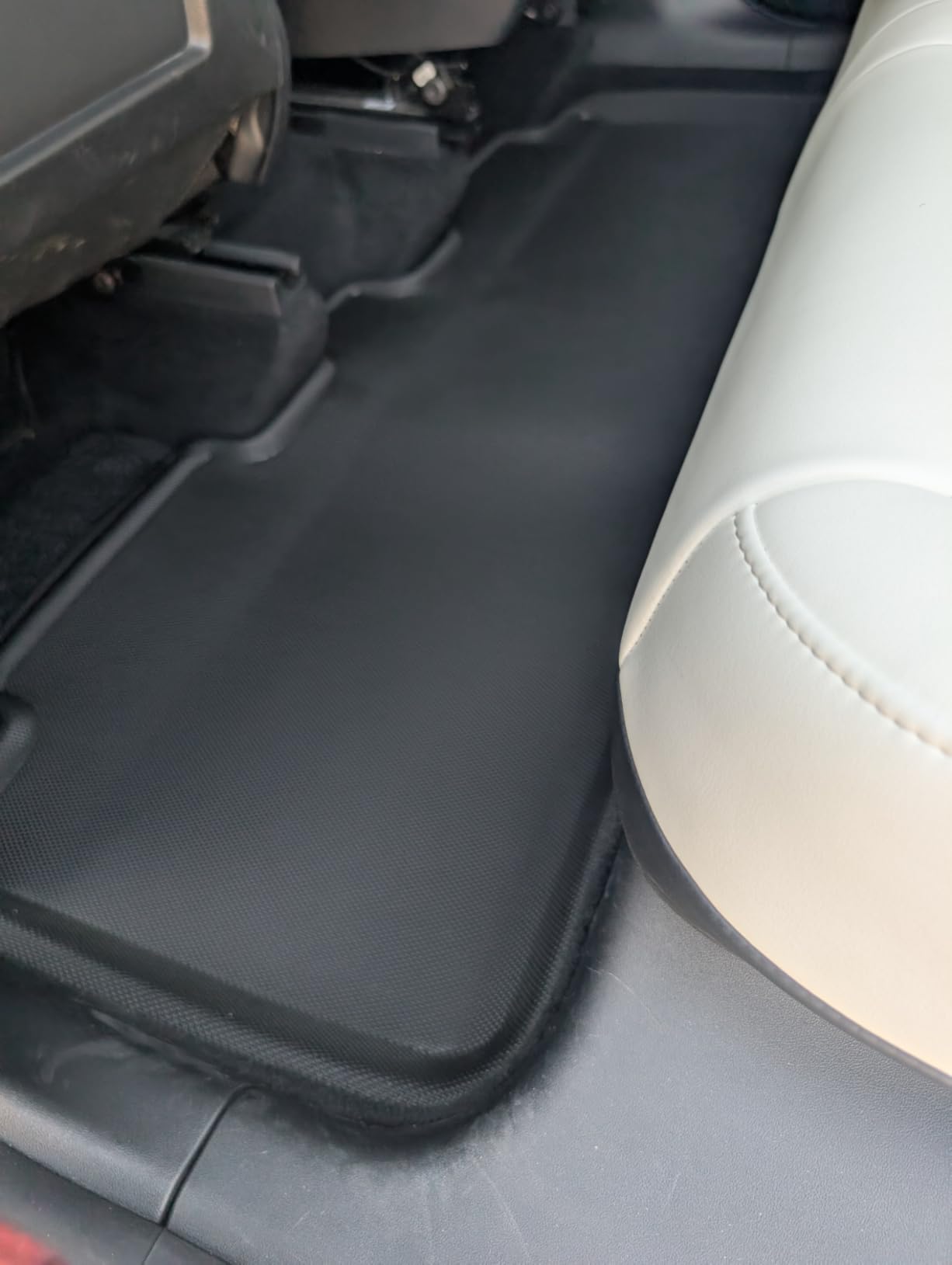 Custom Fit Kagu Floor Mat (Black) Compatible with Tesla Model Y 5-Seat 2021-2025 - Full Set customer photo 1