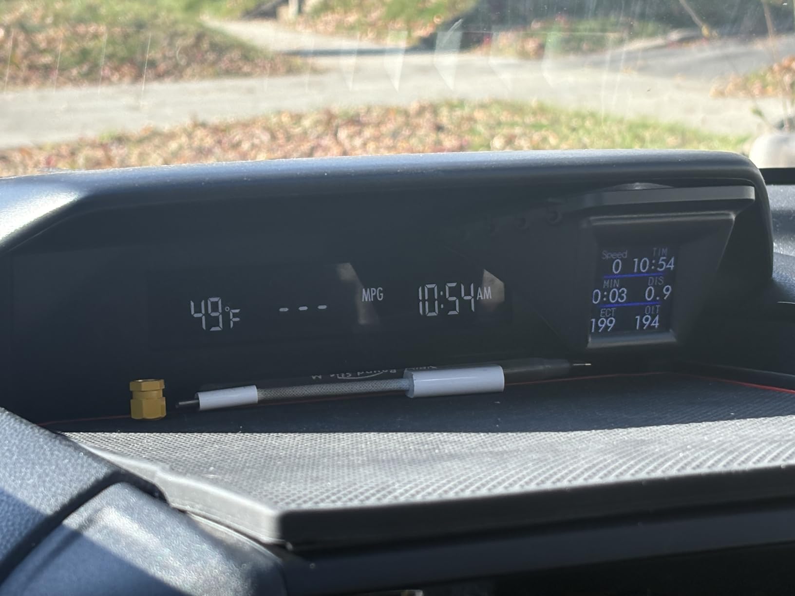 Head Up Display, Car HUD P8, OBDII & GPS Dual System, The 1st Model in The Market Can be Installed on A-Pillar Trim, Only Works on Most 2008+ Cars customer photo 1