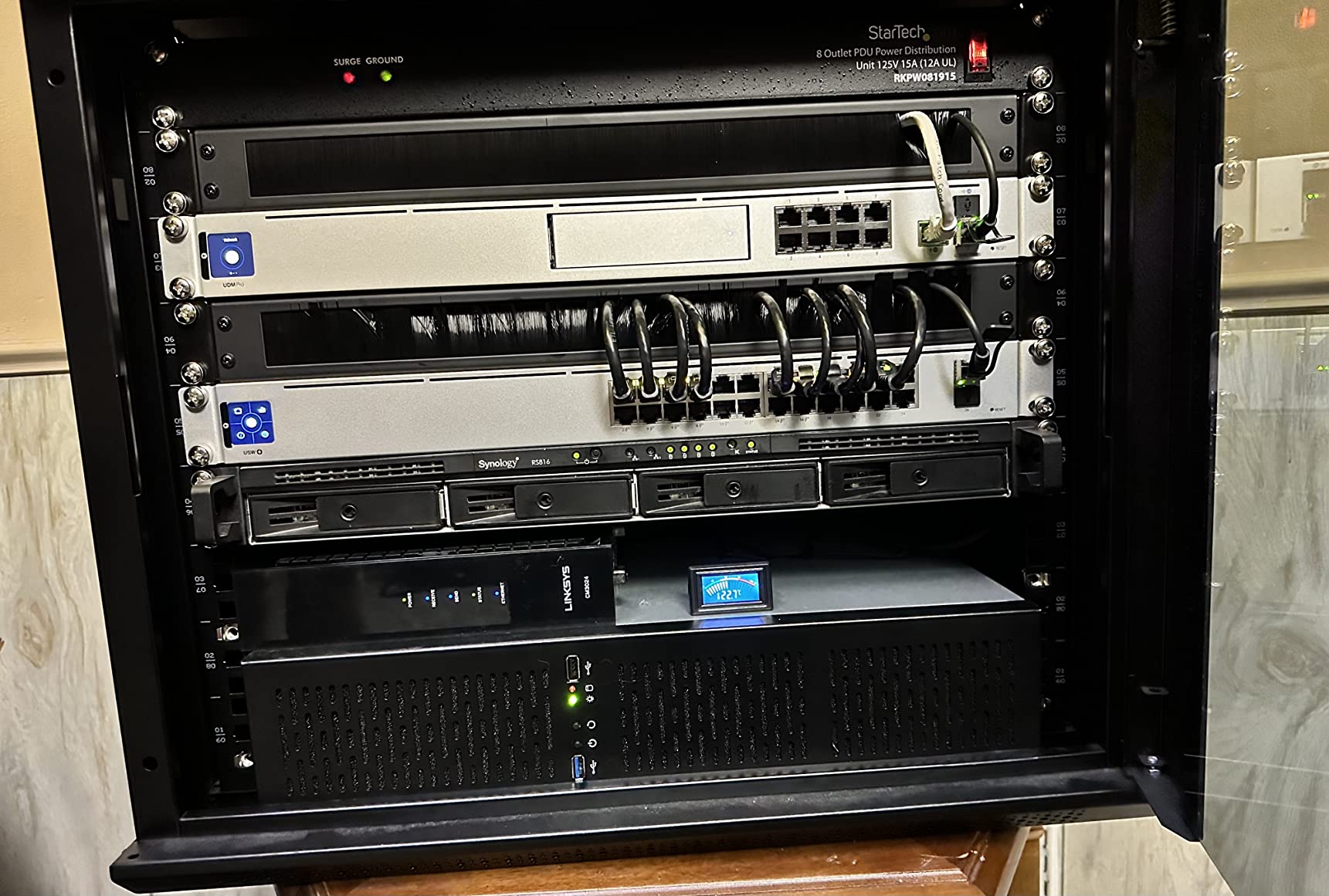 Rosewill 2U Server Chassis Rackmount Case, 4 x 3.5