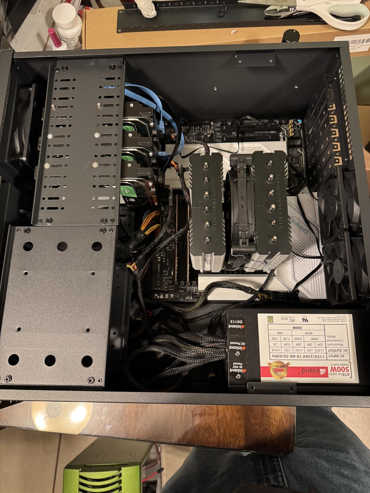 Rosewill 4U Server Chassis Rackmount Case, 7 x 3.5