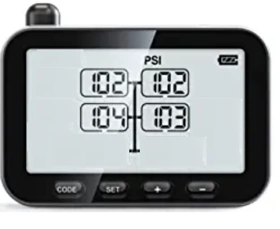GT30 Trailer Tire Pressure Monitoring System, RV TPMS with 10 Sensors | Monitors Up to 46 Tires for 3 Trailers, Signal Booster, 6 Alert Modes, LCD Display, 0-188 PSI for RV, 5th Wheel, Motorhomes customer photo 1