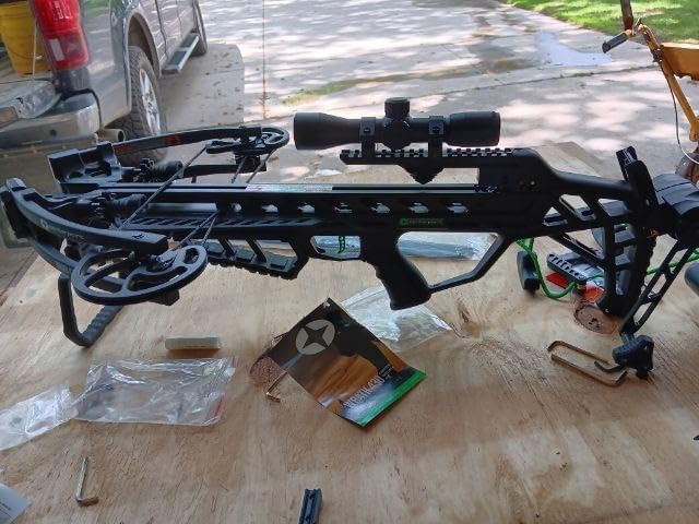 CenterPoint Wrath 430 FPS 200 LBS Compound Crossbow - 9 Inch Cocked Bullpup with Silent Crank customer photo 1