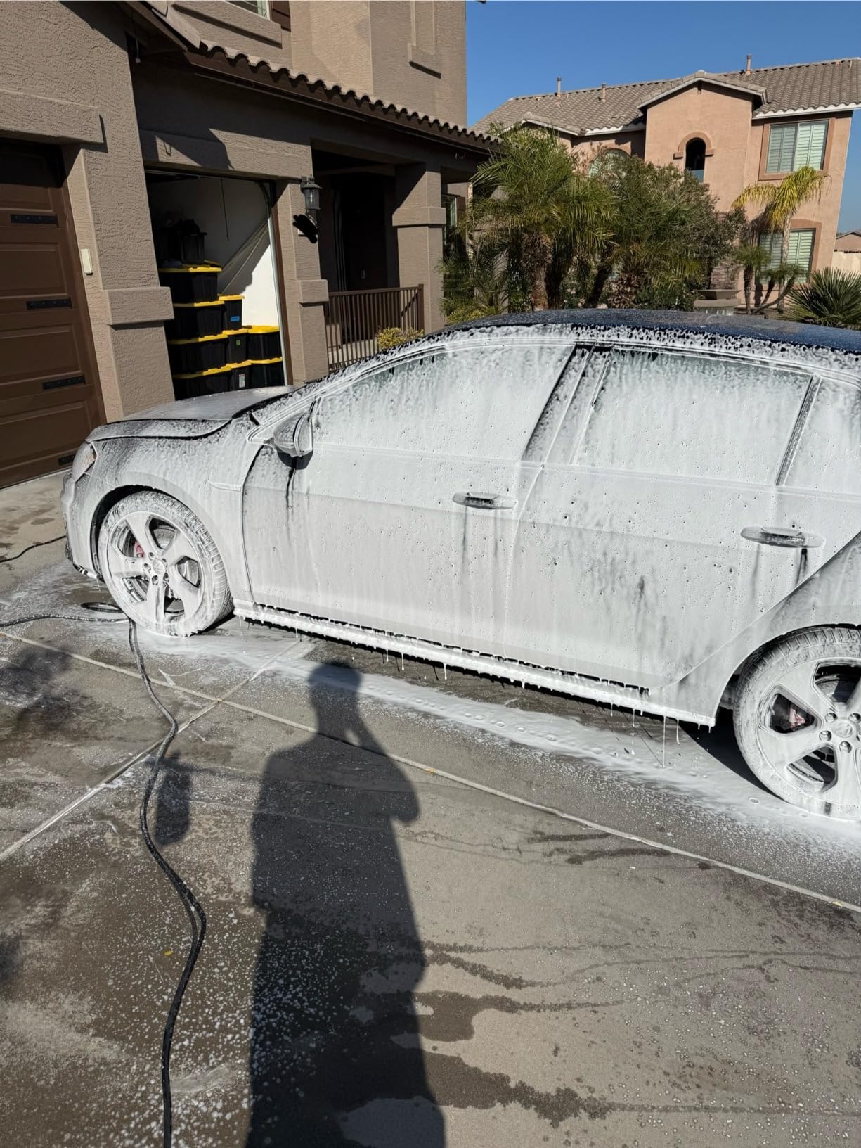 Foam Cannon PRO for Pressure Washers (Wide Mouth), Durable Car Wash Foam Gun, Easy to Use & Adjust, Creates Thick Foam, 1L Bottle & Snow Foam Lance w/ 1/4