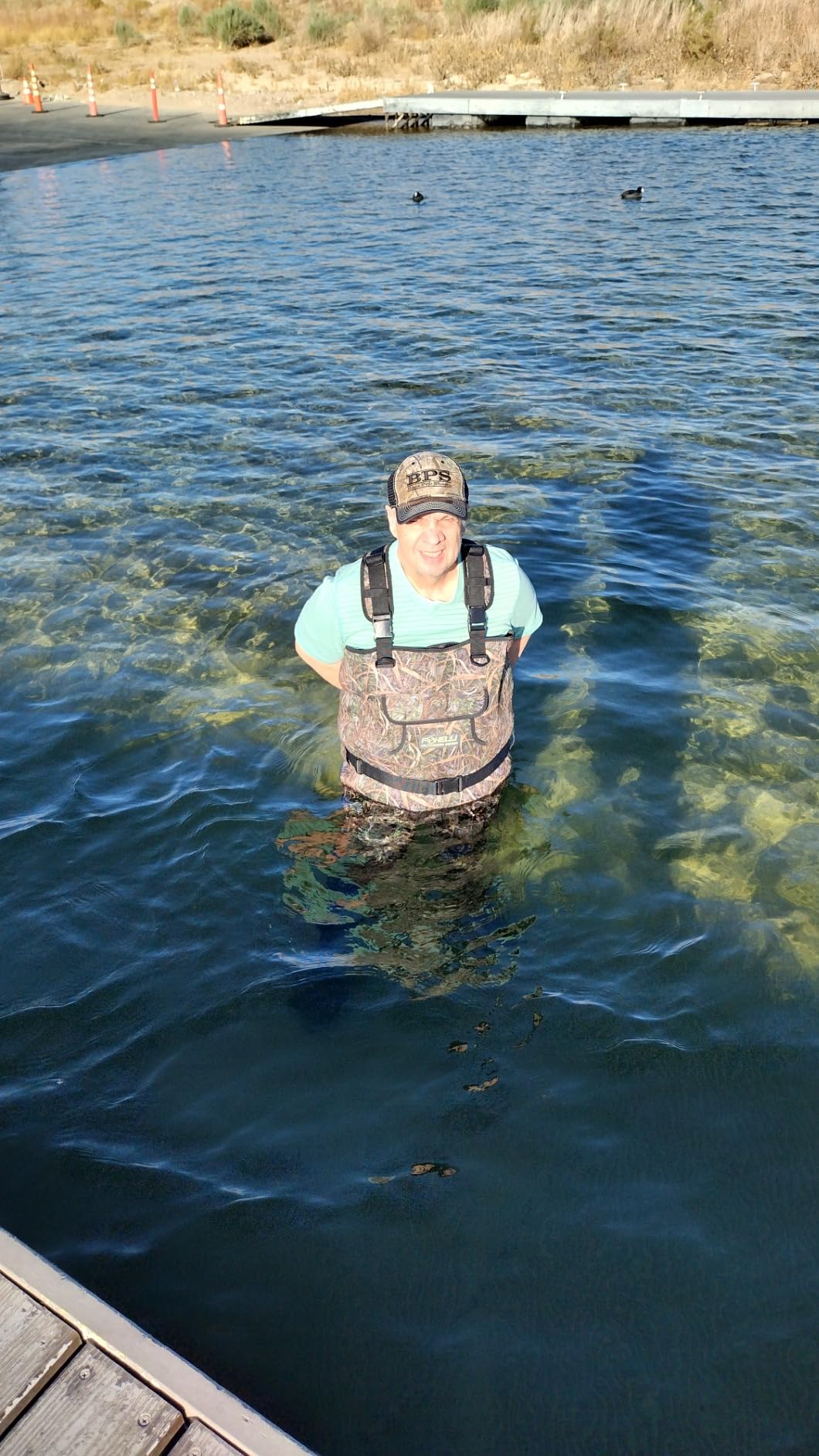 Foxelli Chest Waders, Waterproof 4mm Neoprene Hunting & Fishing Waders for Men & Women with Boots customer photo 2