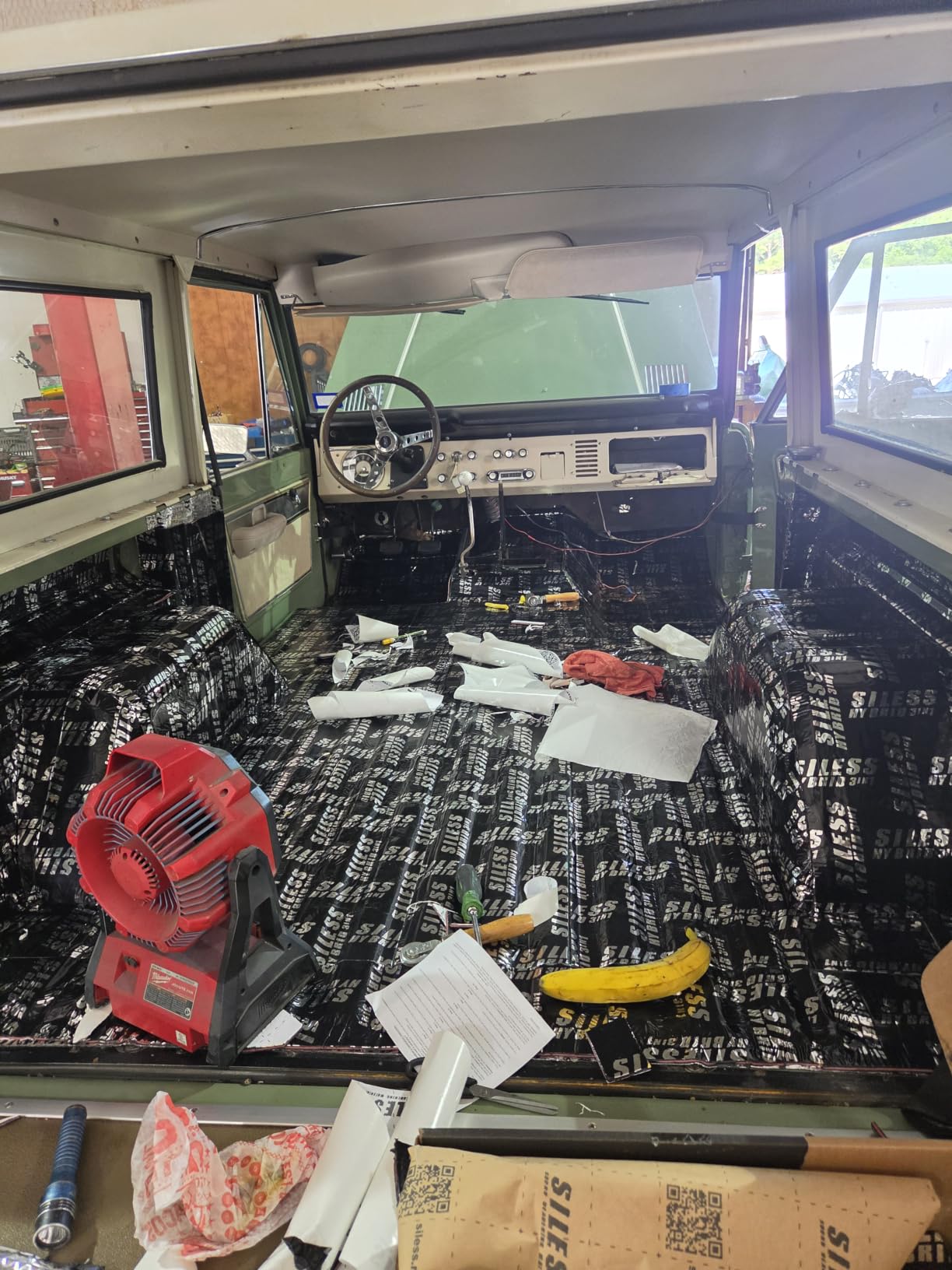 Siless Hybrid 3in1 200 mil 25 sqft Car Sound Deadening mat - Butyl Automotive Sound Deadener - Noise Insulation and Vibration Dampening Material customer photo 2