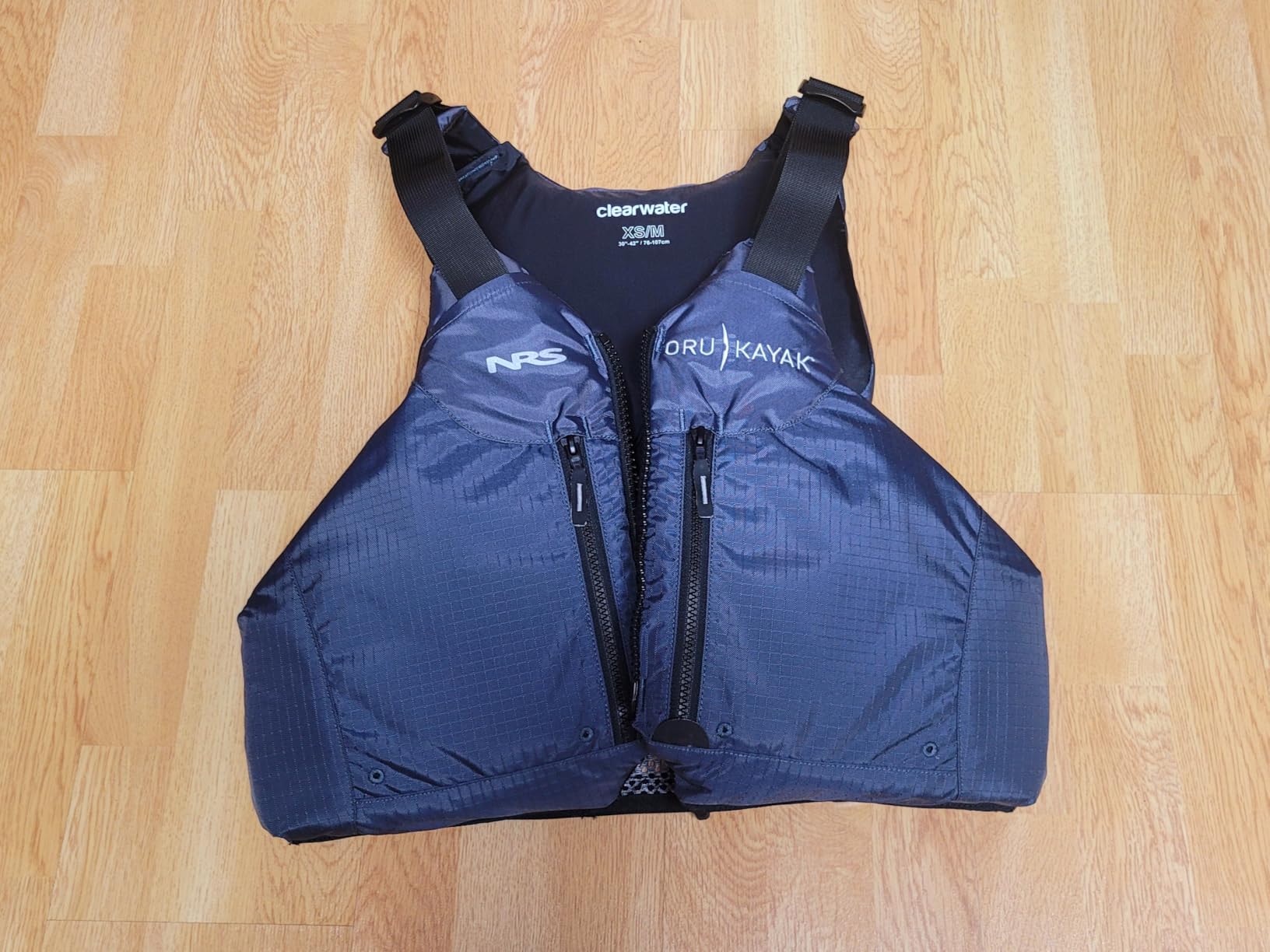 Oru Kayak PFD Life Jacket | Water Safety Vest, Coast Guard Approved, NRS US Coast Guard Type: III, Adjustable Fit, Unisex, Lightweight, High Mobility, Material: 400-denier Ripstop Nylon customer photo 1