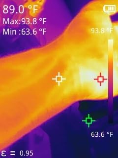 VEVOR Thermal Imaging Camera, 240x180 IR Resolution with 2MP Visual Camera, 20Hz Refresh Rate Infrared Camera with -4℉~1022℉ Temperature Range, 64G Built-in SD Card and Rechargeable Li-ion Battery customer photo 1