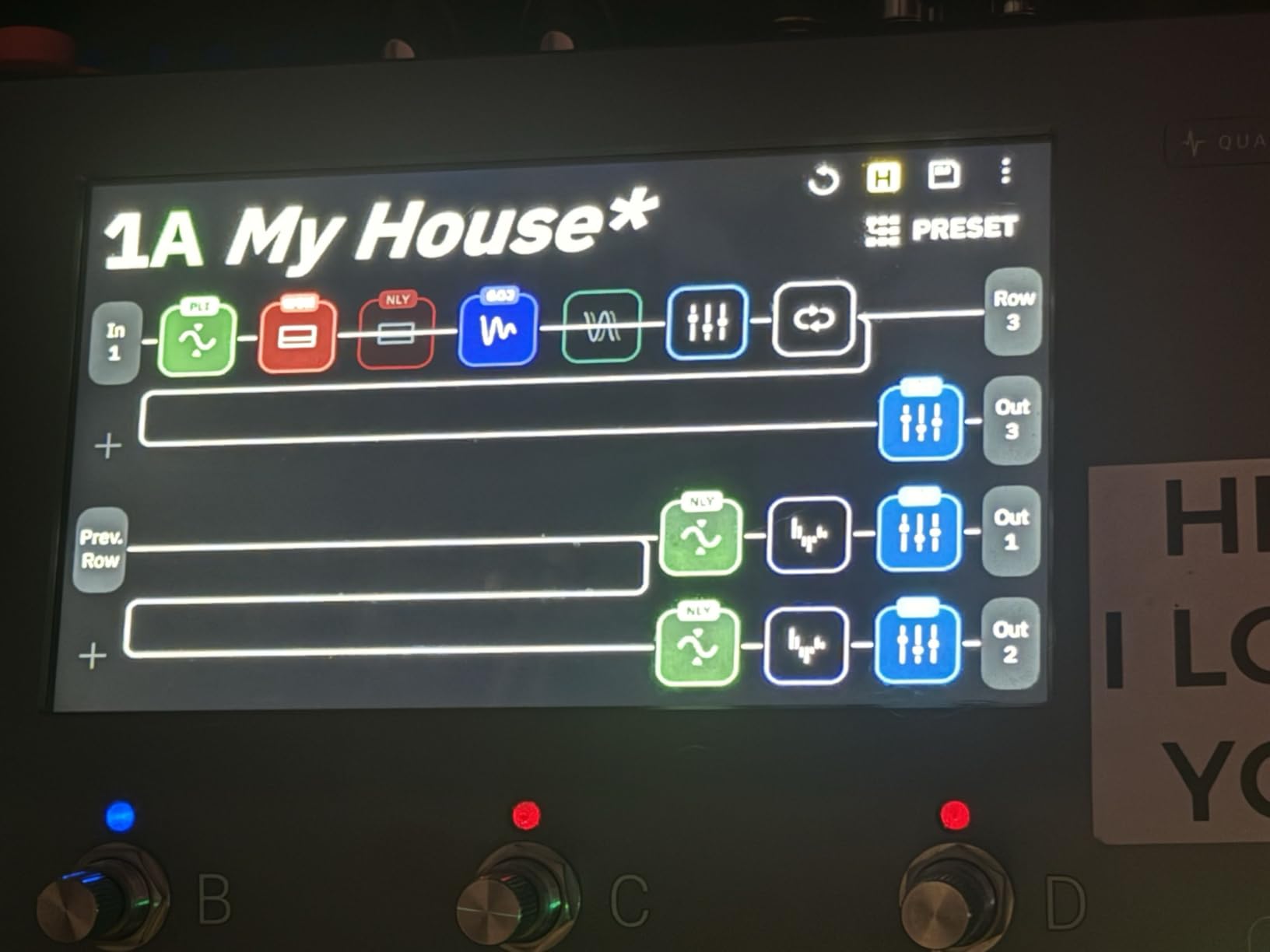 Neural DSP Quad Cortex Multi-Effects Processor | Artist Plug-Ins | Neural Capture | Quad-Core SHARC DSP customer photo 1
