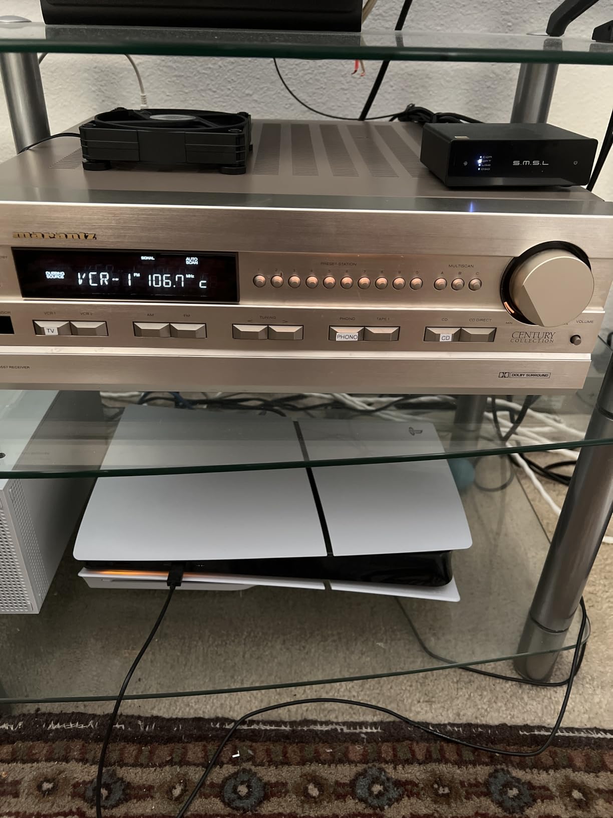 SMSL D1 Hi-Res Audio DAC Rohm BD34352EKV chip Touch Control RCA output 768kHz/32bit DSD512 THD+N 0.00038%, Audio DAC Dual USB/Optical/Coaxial Input SNR126dB for Phone/pad/PC/TV/DVD Home Desktop DAC customer photo 1