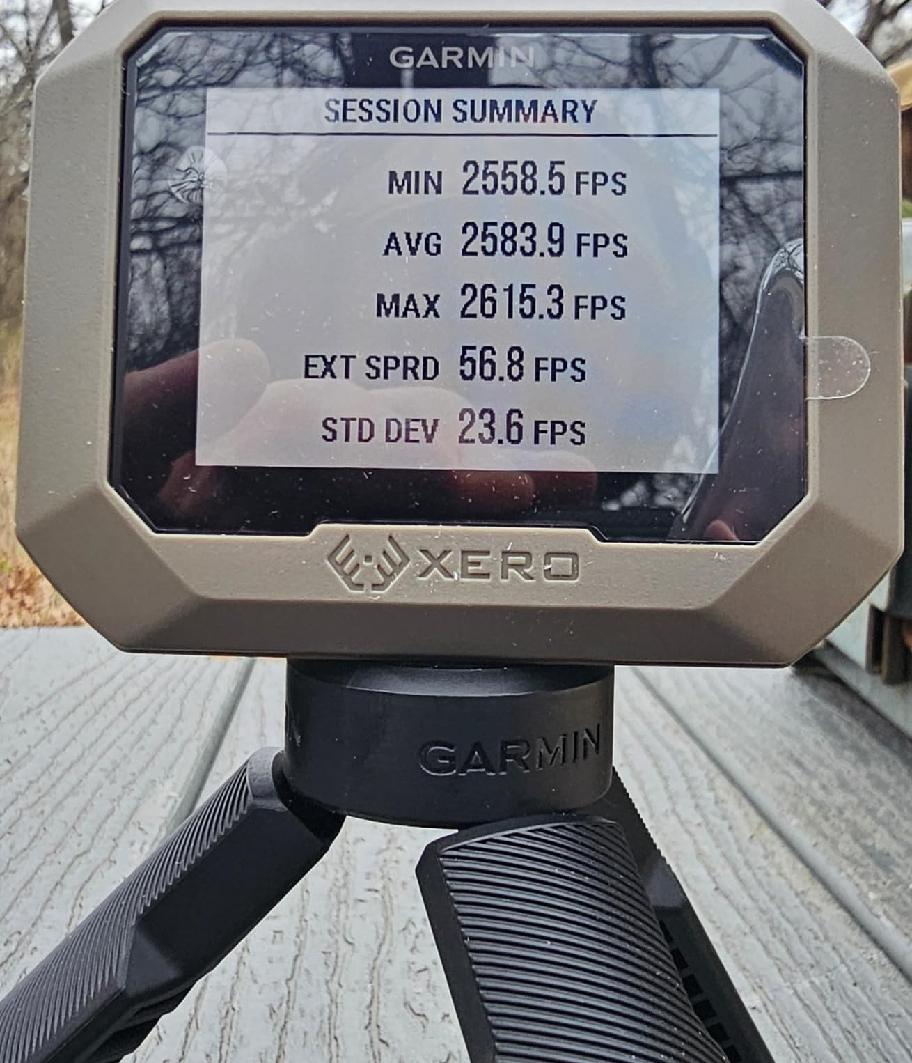 Garmin Xero C1 Pro, Compact Chronograph, Simple Set Up, Precise Readings, Versatile Performance | Measures Projectiles 100-5, Rechargeable Li-Ion, Pairs Via Bluetooth with Shotview App, USB-C customer photo 2