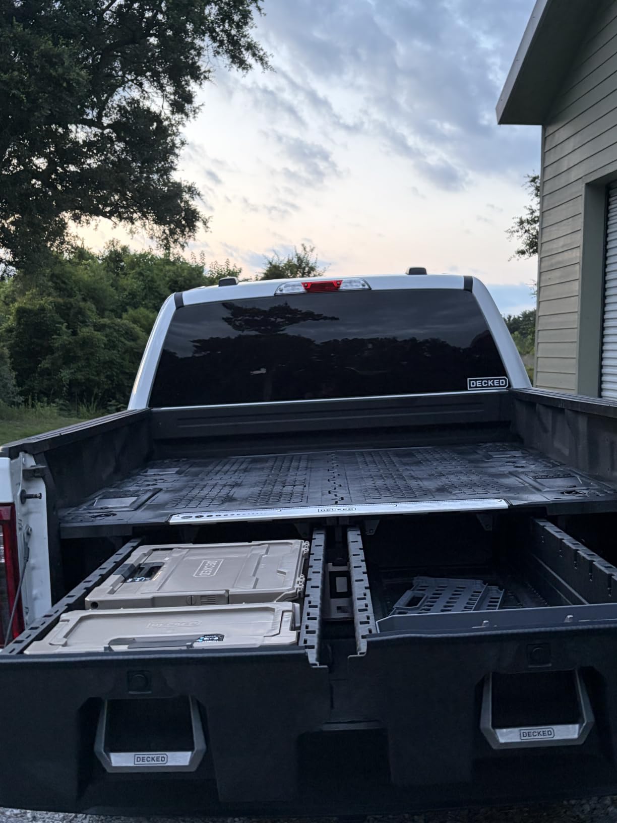 DECKED Truck Bed Storage System Includes System Accessories, Compatible with Ford F150 (2015-current) 5'6