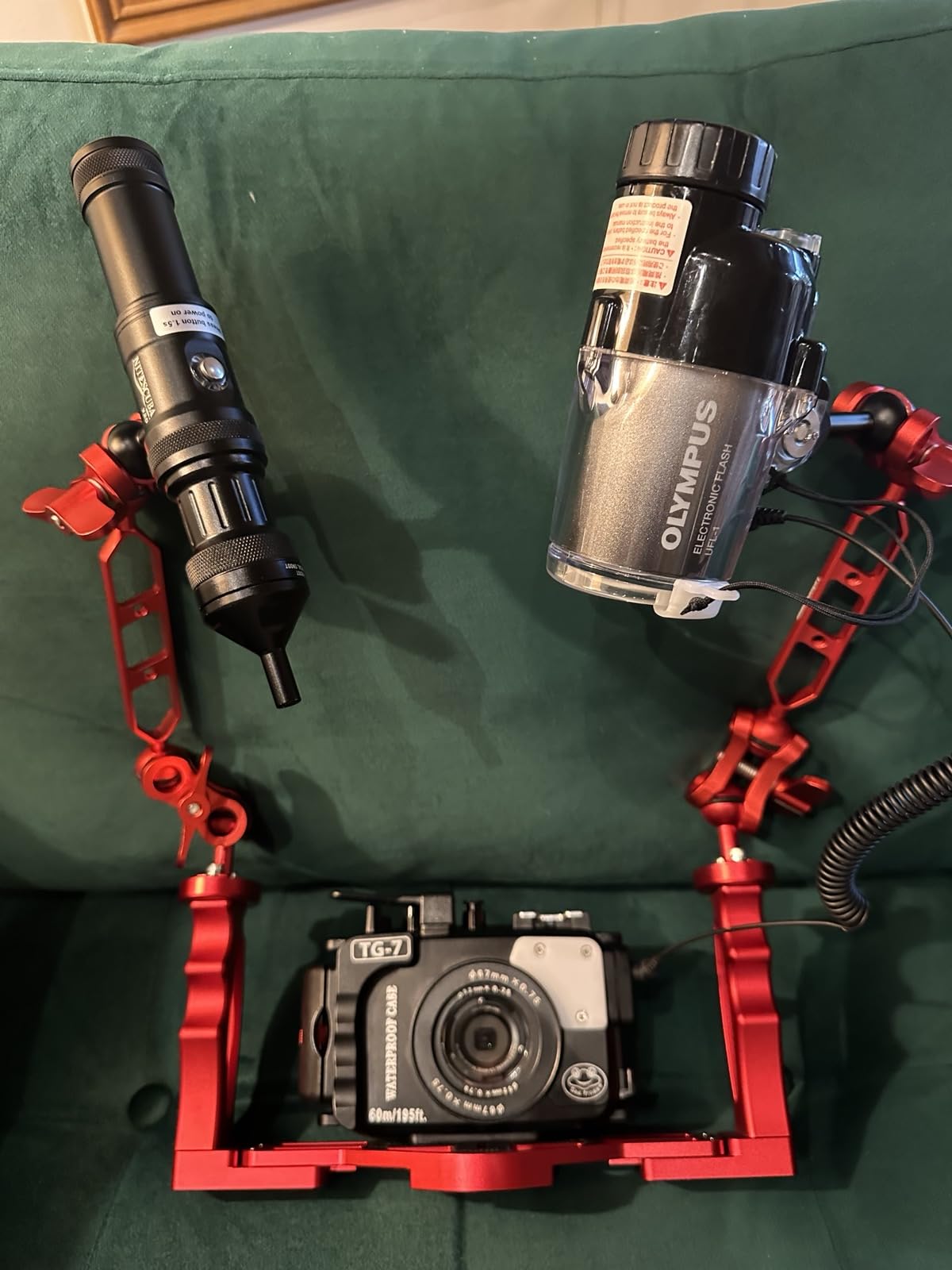 Seafrogs Underwater Housing for Olympus TG-7 with Filter 60M/195FT Black | Waterproof Scuba Dive Case for Olympus Tough TG-7 customer photo 1