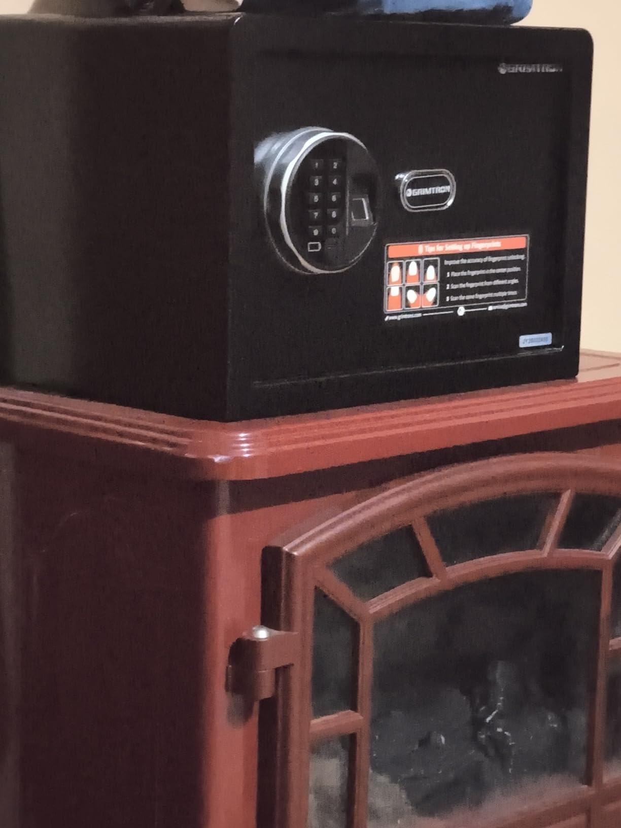 32LB Biometric 4 Pistols Safe with Fingerprint Lock, 3-8 Digit PIN | 2-in-1 Storage for 4 Pistols & Valuables, 1.71 Cu Ft Capacity, 30 Fingerprints, All-Metal Knob, Silent Mode & Type-C Power customer photo 1