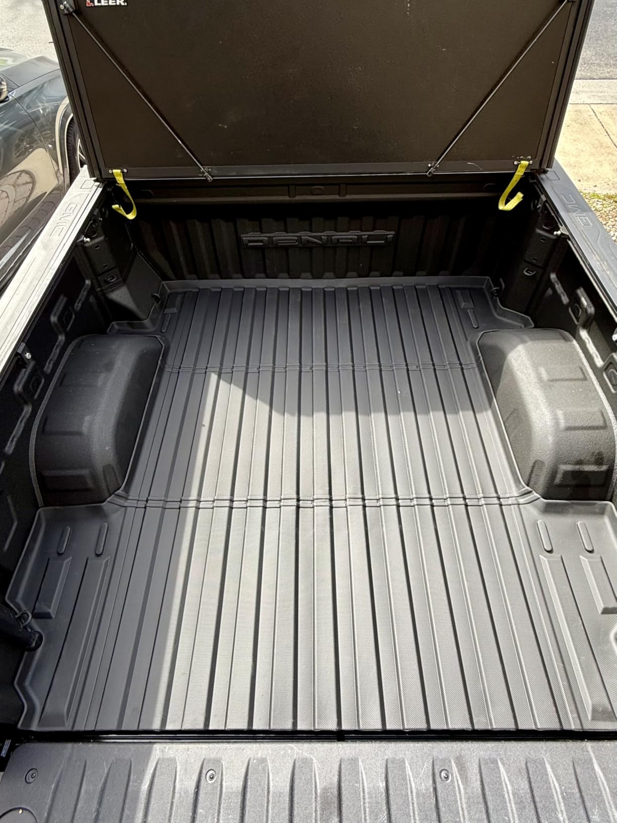 TripleAliners Truck Mat Compatible with 2019-2026 Chevy Silverado/GMC Sierra 1500 5.8FT Accessories, Truck Bed Mat Heavy Duty Custom Fit All Weather Protection TPE Pickup Bed Liner customer photo 1