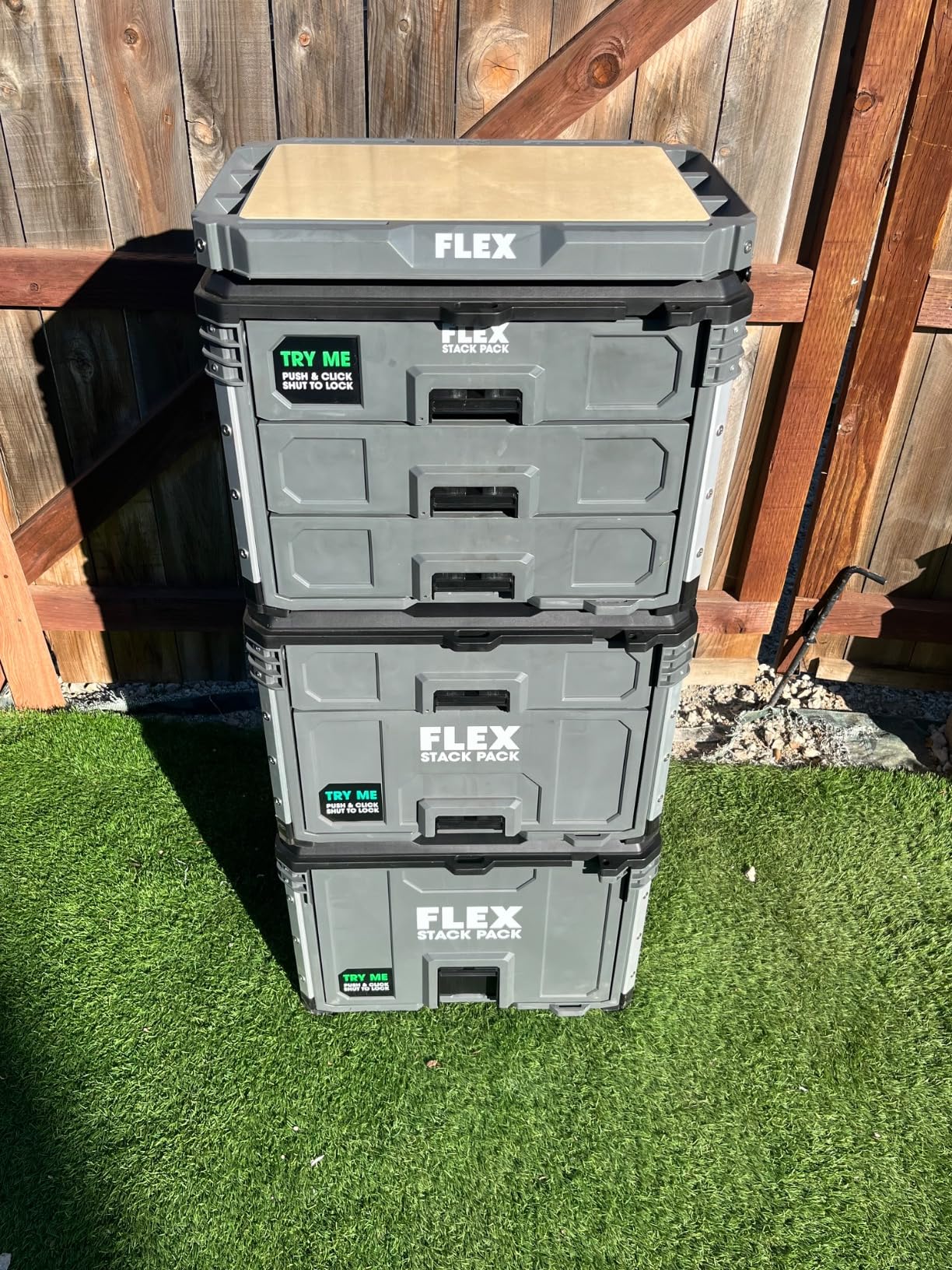 FLEX STACK PACK Storage System 2-Drawer Tool Box - FS1106 customer photo 2